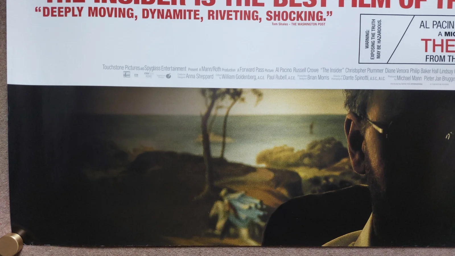 The Insider Original UK Quad Poster, image 3