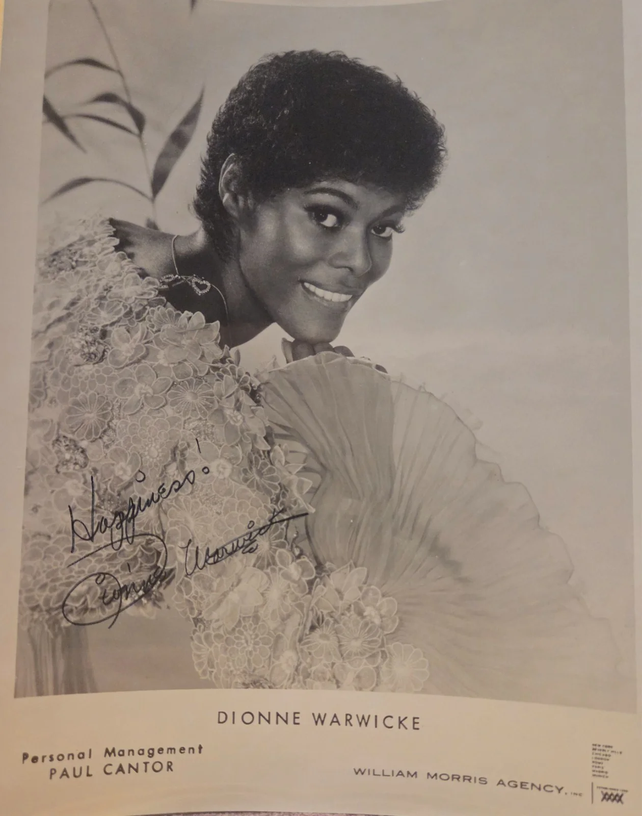 DIONNE WARWICKE Package - (2) Signed 8 x 10 Photo Music Legend Grammy Pictures, изображение 2