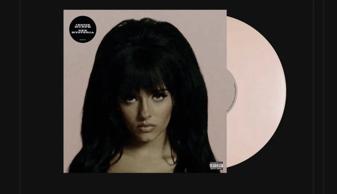 Jessie Murph-SIGNED Insert Sex Hysteria-Opaque Baby Pink Vinyl New SEALED, изображение 3