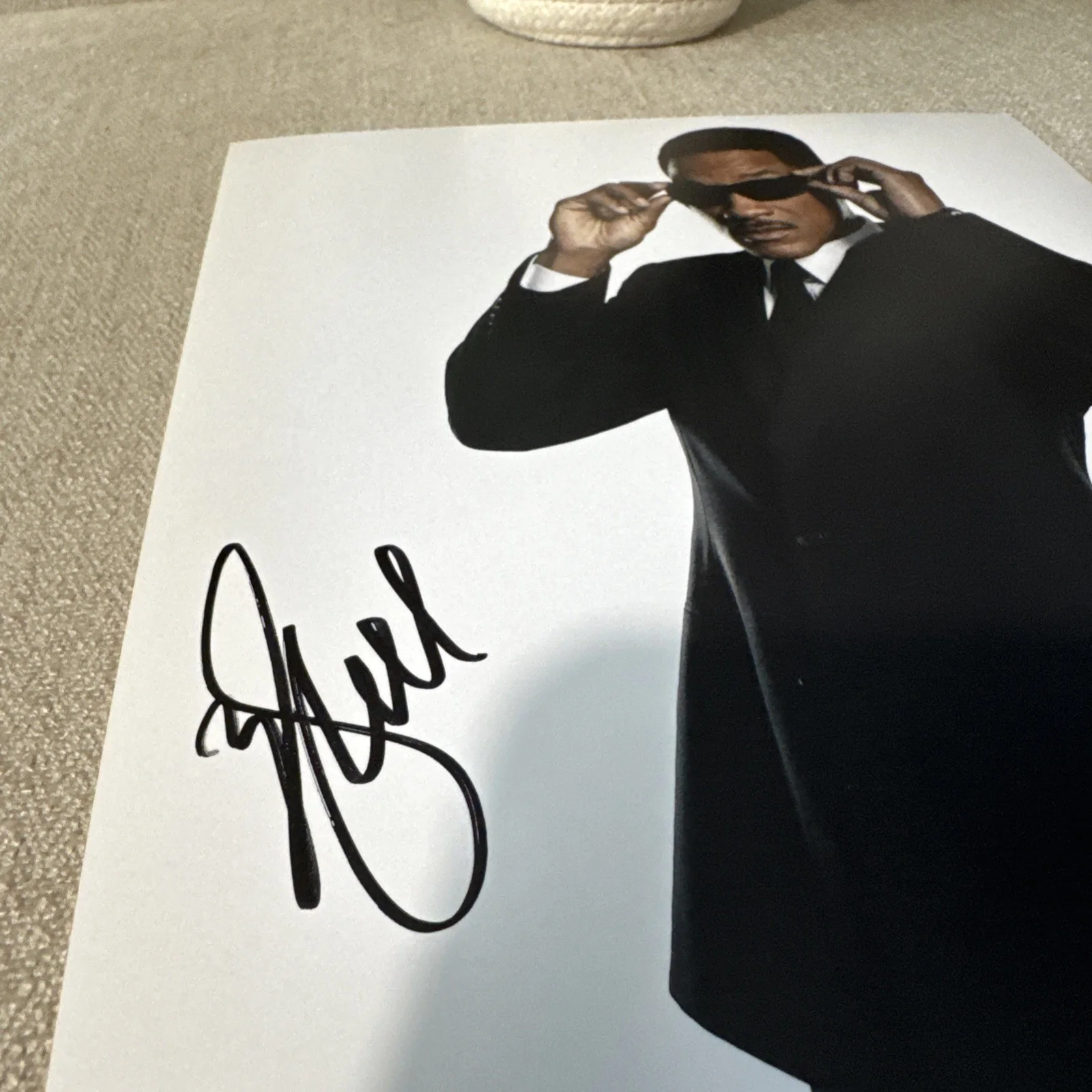 Will Smith Autographed Men In Black 8x10 Signed Autographed Photo w/COA Holo !, image 4