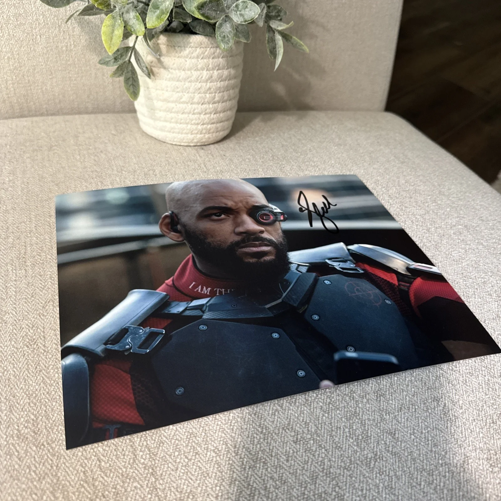 Will Smith Autographed Suicide Squad 8x10 Signed Autographed Photo w/COA Holo !, image 2