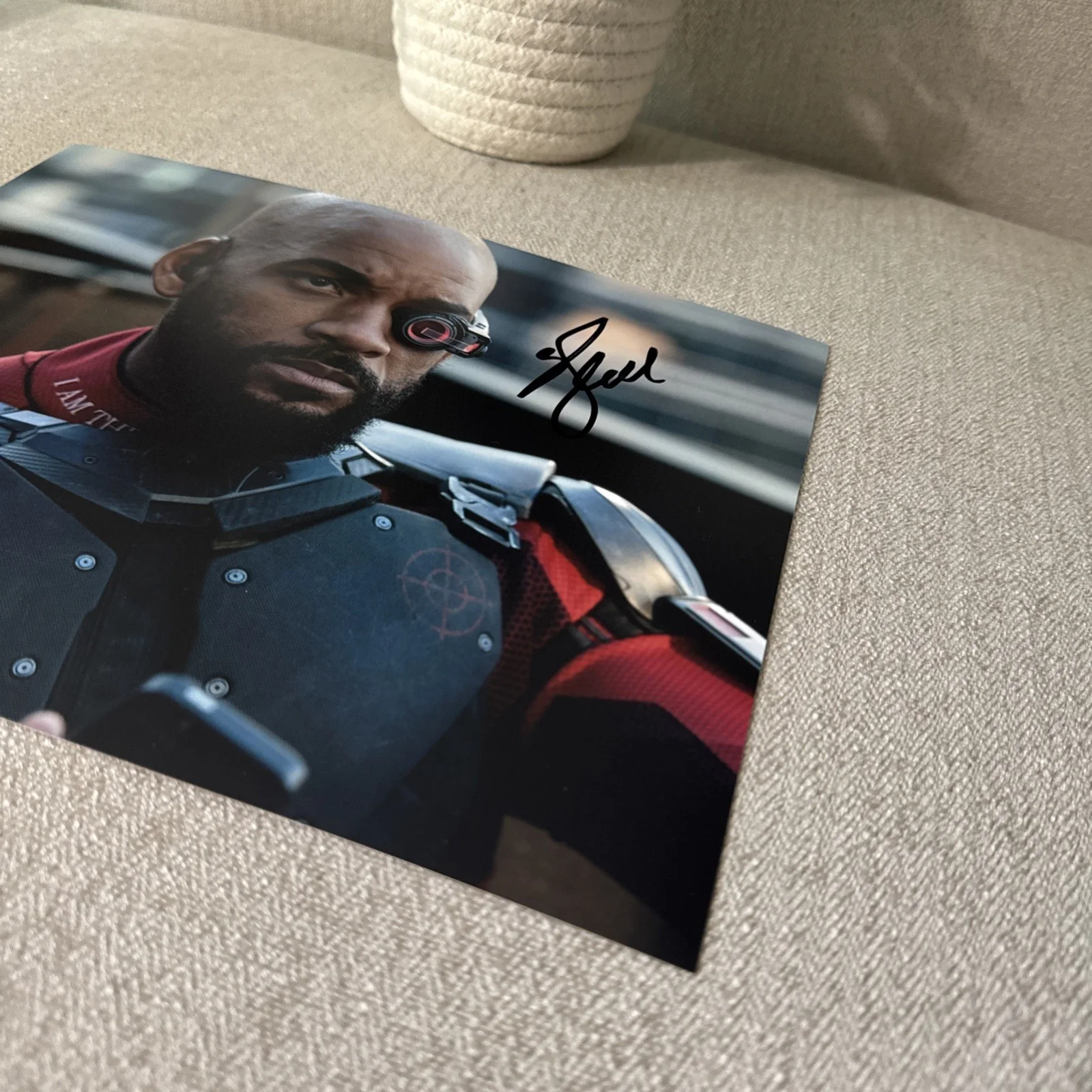 Will Smith Autographed Suicide Squad 8x10 Signed Autographed Photo w/COA Holo !, image 3