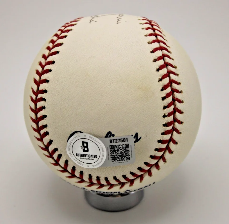 Jim Morris — Jim Morris Signed OML Baseball “The Rookie” Gal 6:9 — Beckett BT27501, изображение 4