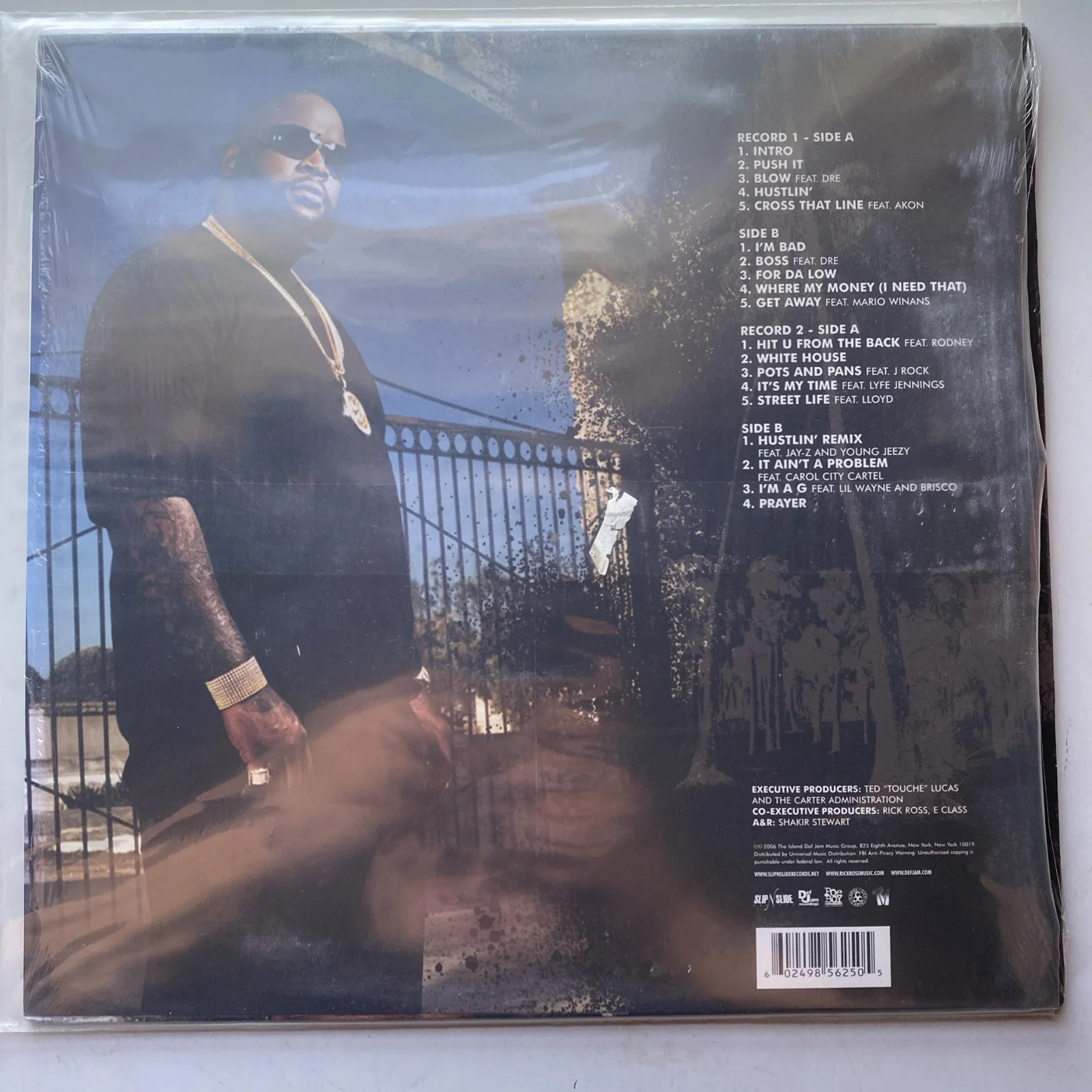 Rick Ross 12” Vinyl LP Port of Miami original, image 2