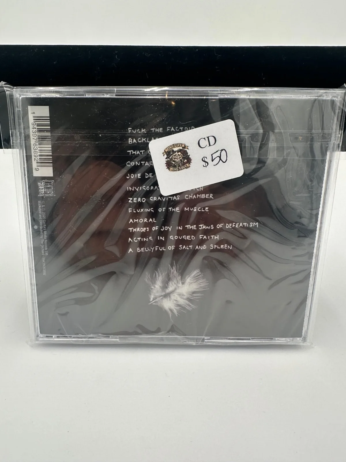 Napalm Death Throes of Joy in the Jaws of Defeatism Signed CD Autographed, изображение 2