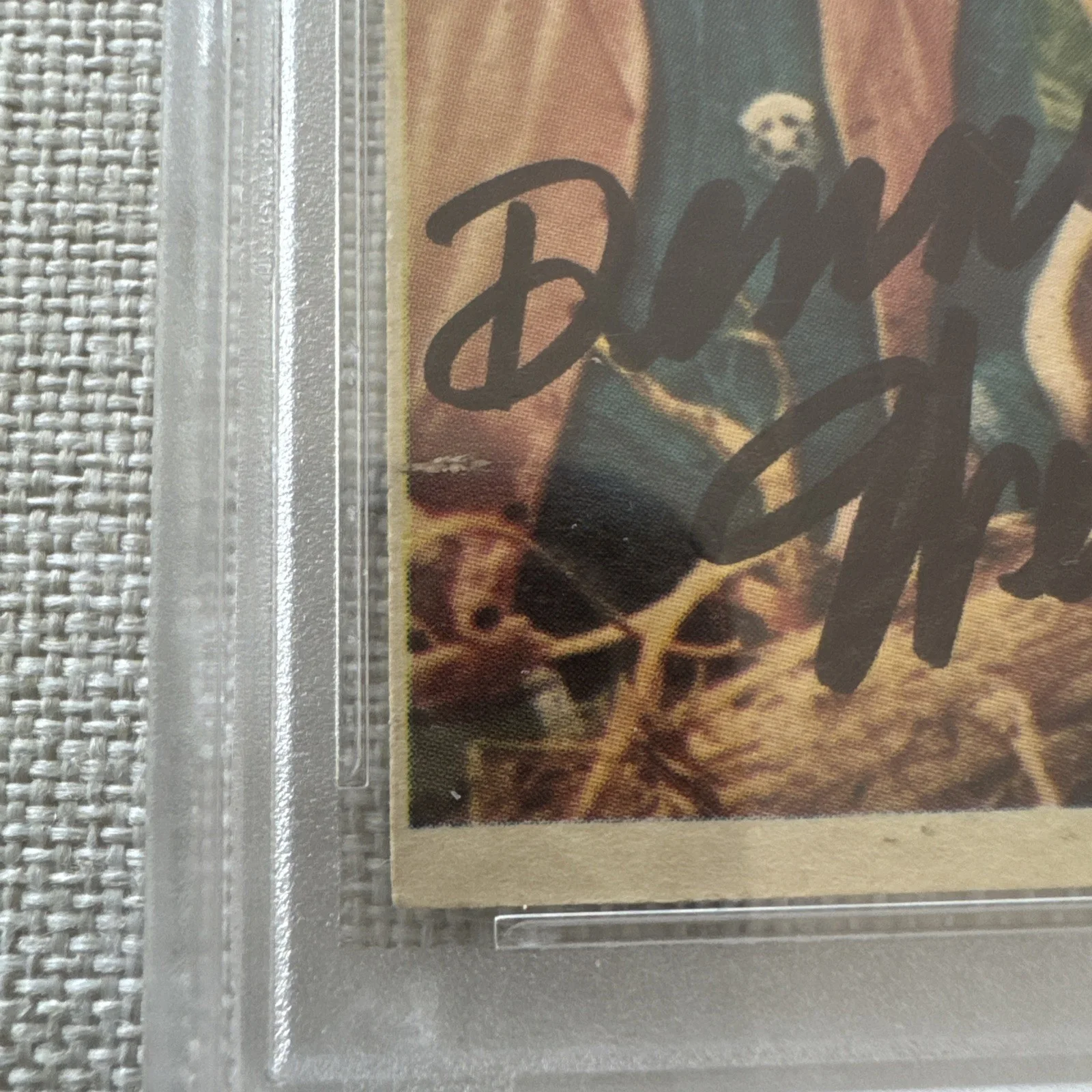 Dennis weaver — 1958 TV Westerns Dennis Weaver 8 PSA DNA Autograph Signed, изображение 4