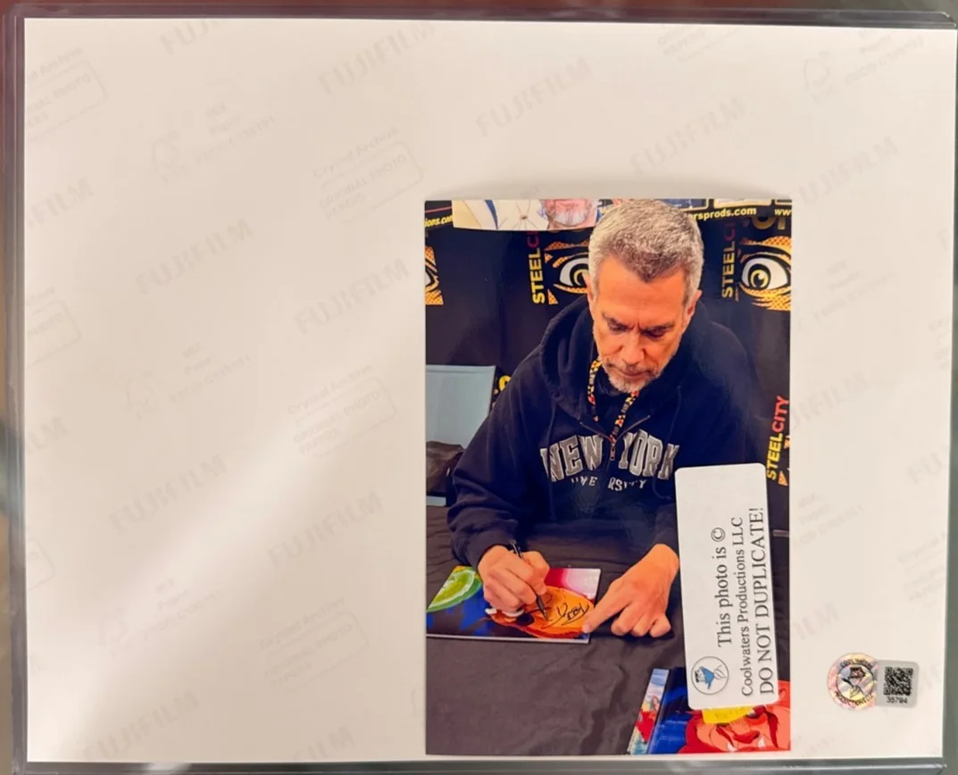 Robby Benson — Disney's Beauty and the Beast Robby Benson Autographed signed 8x10 photo (COA), image 2