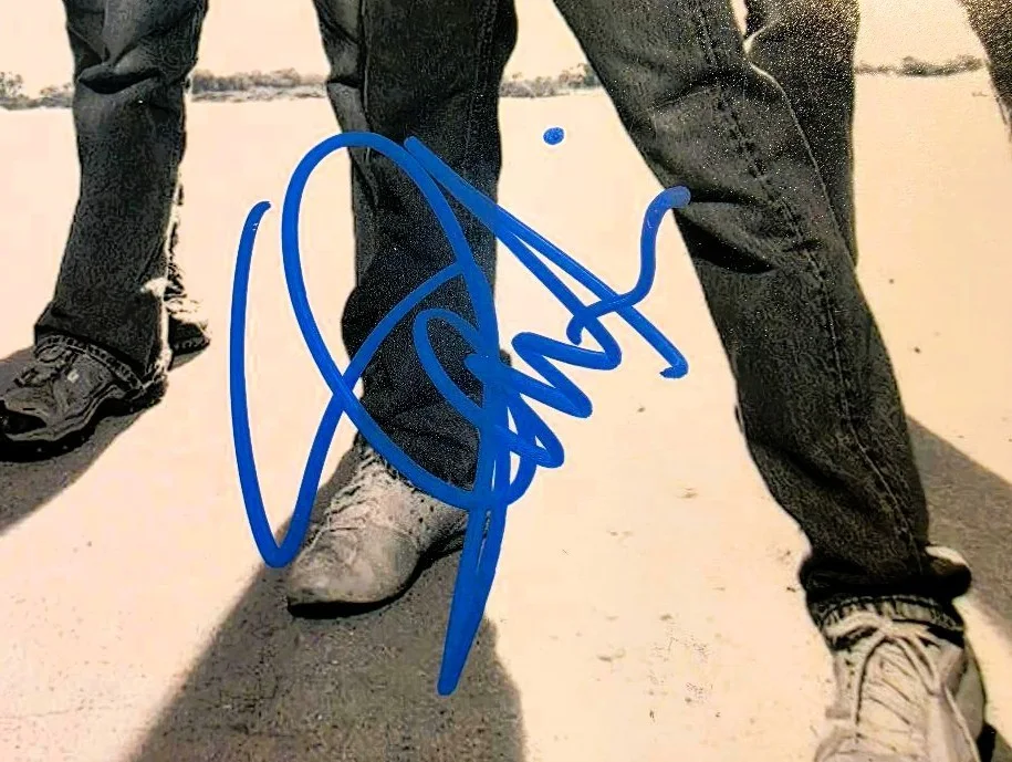 STEVE HARRIS signed with IRON MAIDEN BAND 15x10 inches with COA, изображение 2