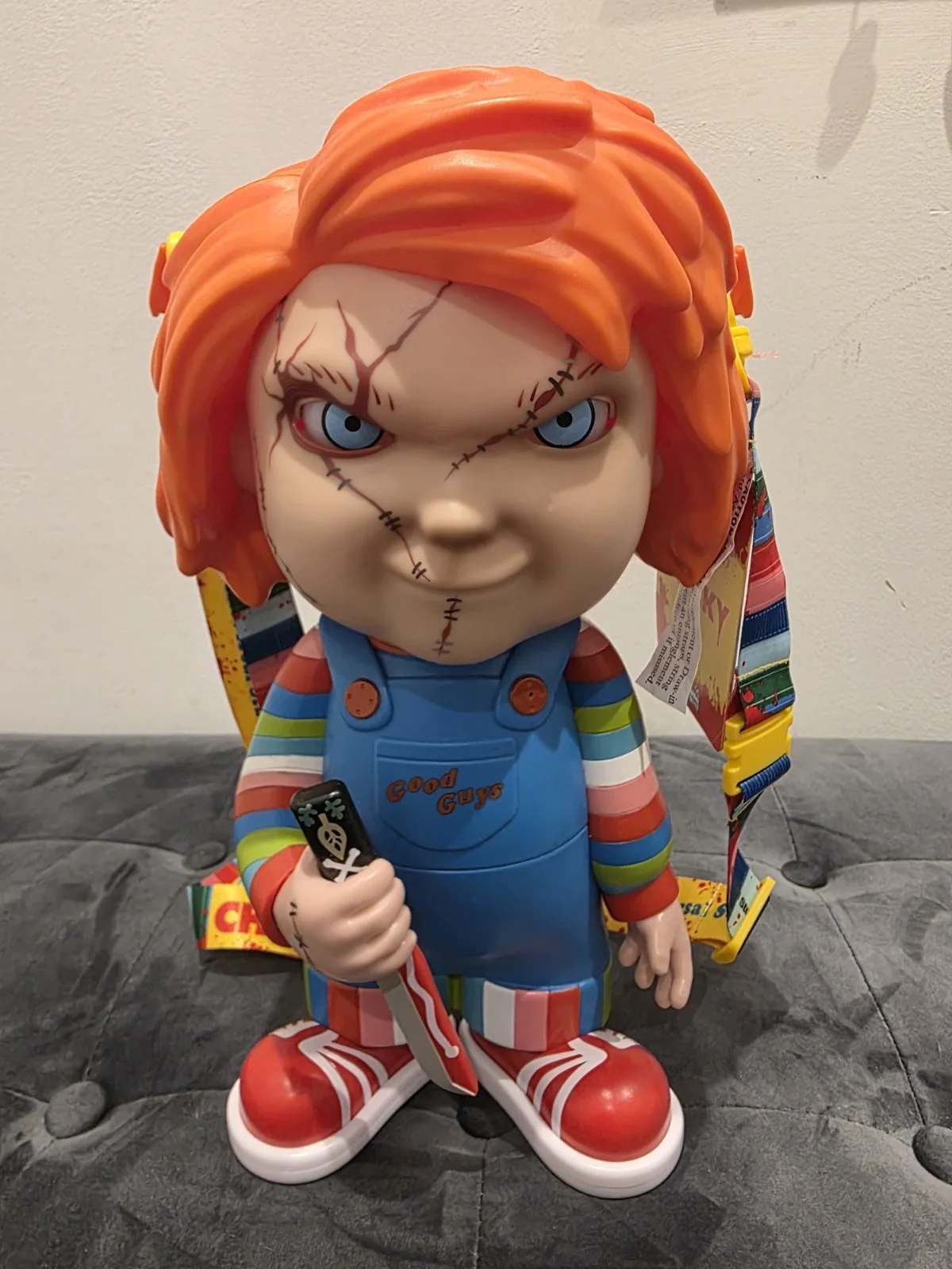 Universal Studios New HHN 2024 Light Up / Talking Chucky Popcorn Bucket Buy Now, изображение 4