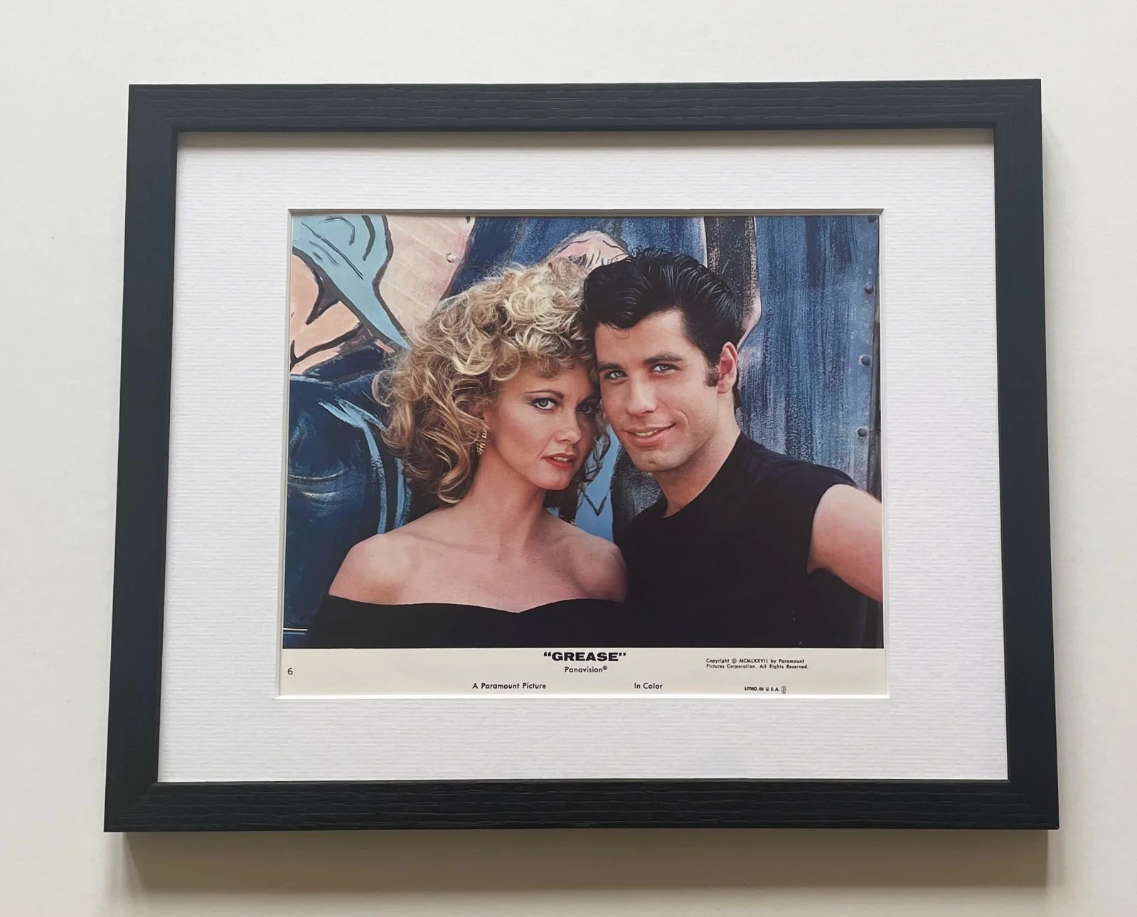 Grease Photo Original Framed 8X10 Inch UK Lobby Card, image 2