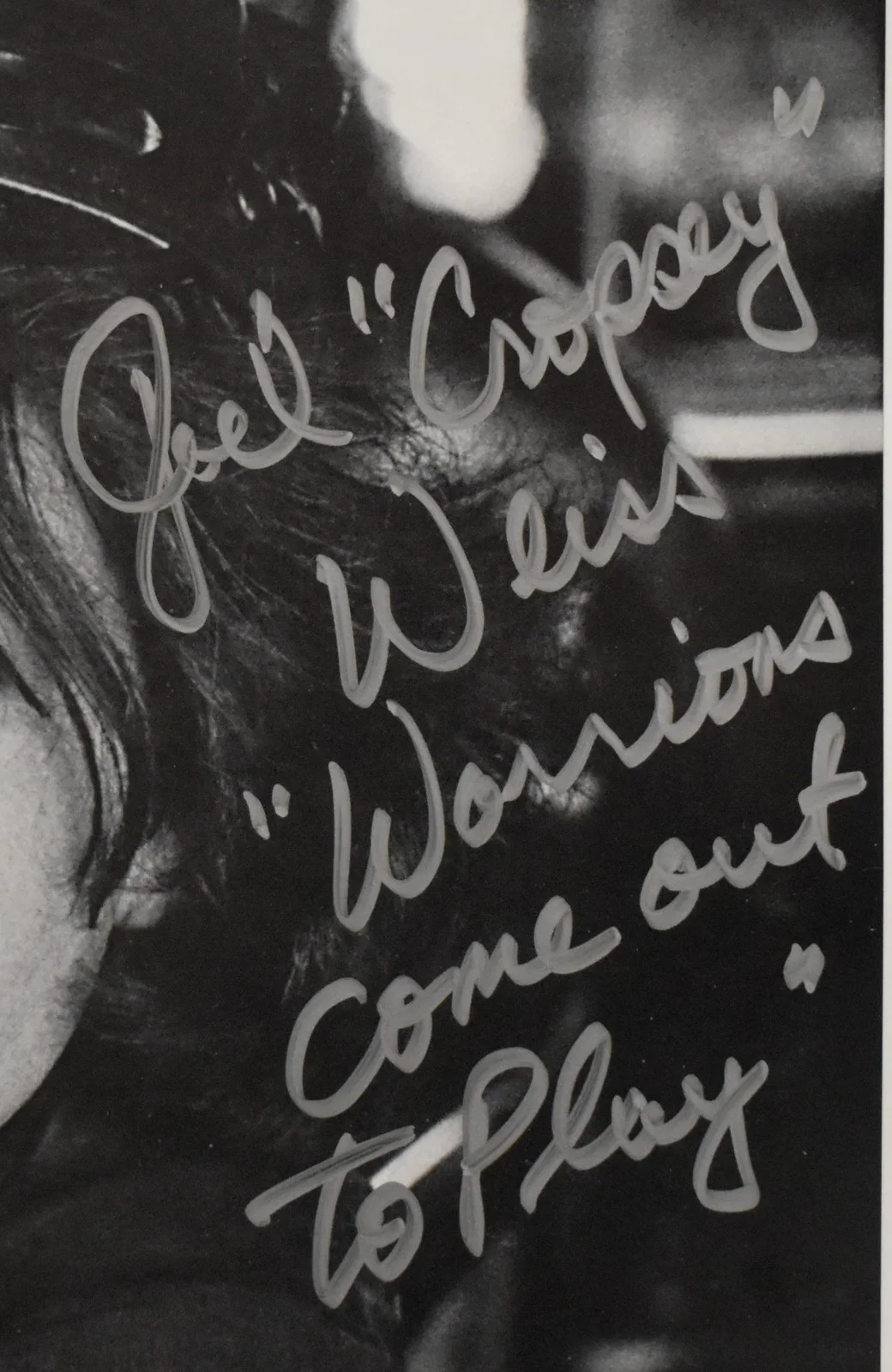 Joel Weiss Actor Autographed/Inscribed 8x10 Photo The Warriors JSA 205242, image 2