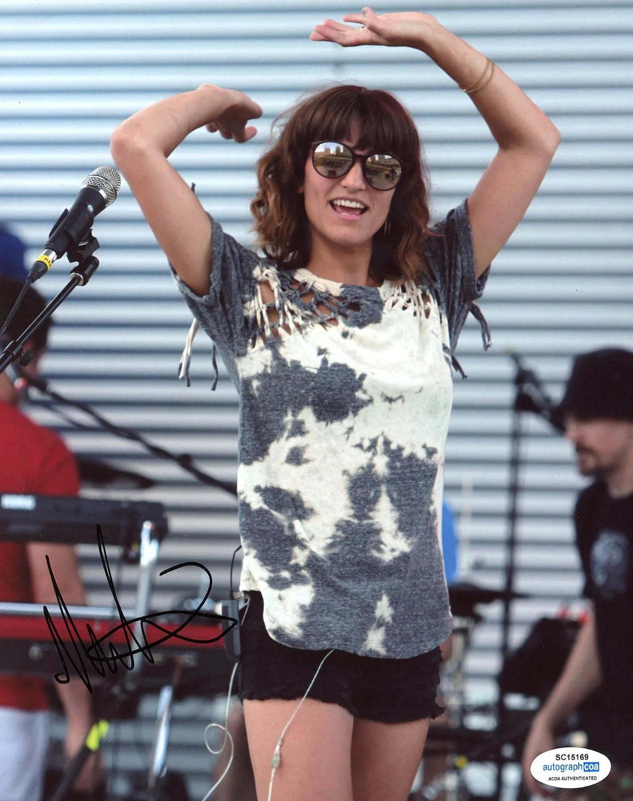 MARTINA SORBARA - Dragonette — Martina Sorbara signed "DRAGONETTE" 8x10 Photo HELLO d SINGER Sexy Hot ACOA COA, изображение 3