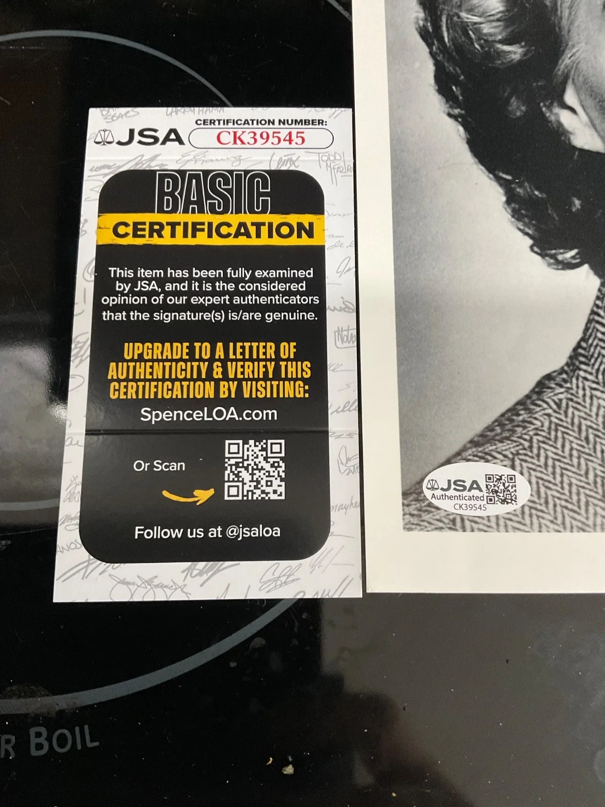 JOYCE RANDOLPH — DECEASED JOYCE RANDOLPH “ TRIXIE NORTON HONEYMOONERS” JSA CK 39545, изображение 3