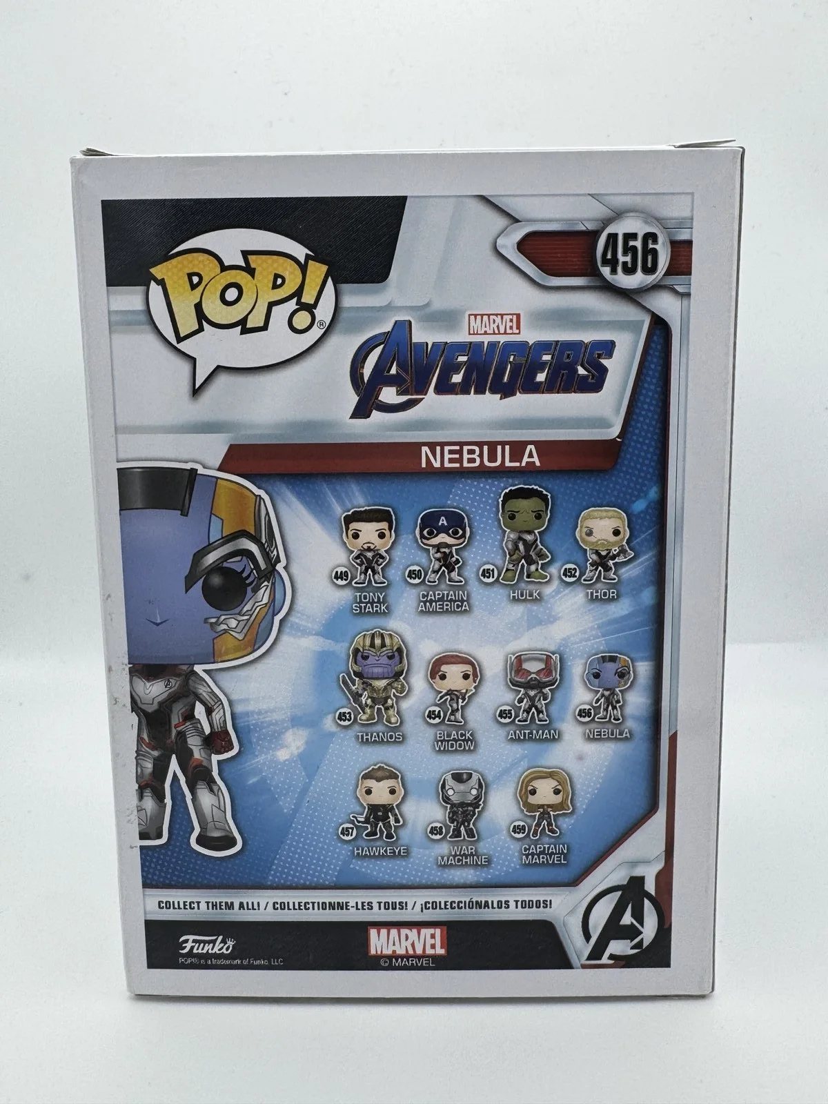 Karen Gillan — Karen Gillan "Avengers" AUTOGRAPH Signed 'Nebula' 456 Funko Pop Figure ACOA, изображение 4