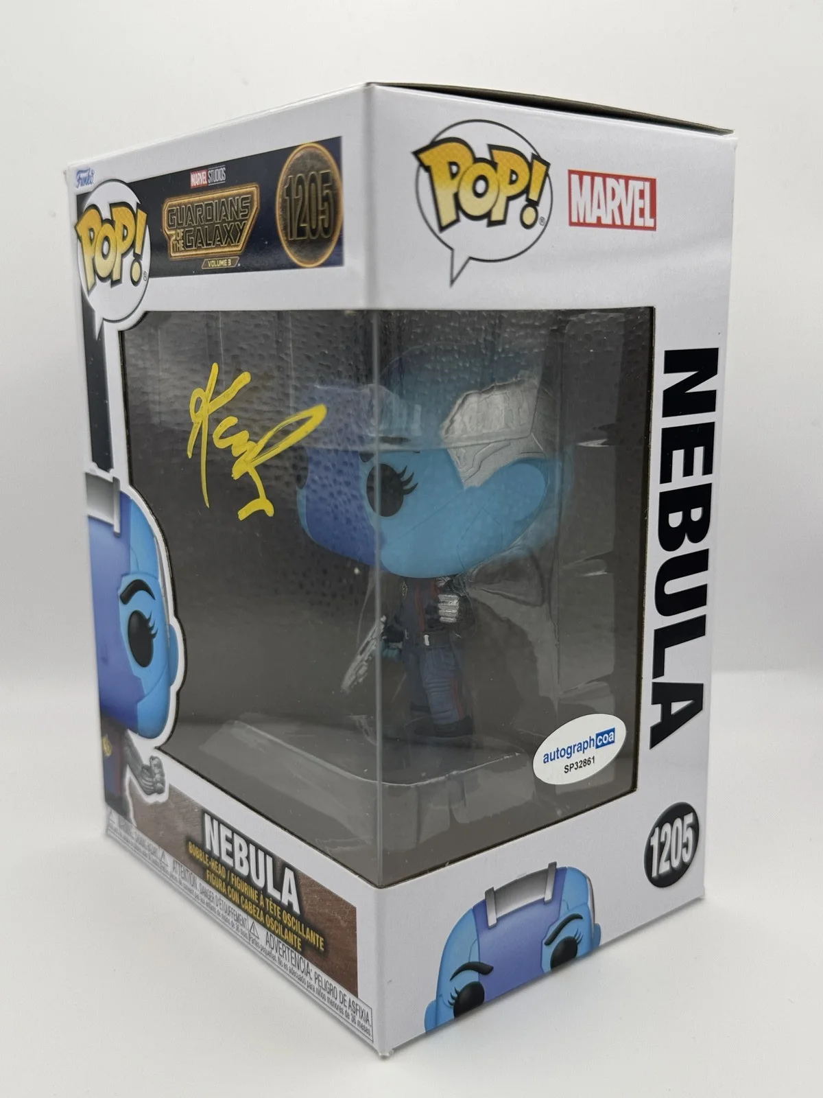 Karen Gillan — Karen Gillan "Guardians of the Galaxy" AUTOGRAPH Signed 'Nebula' 1205 Funko Pop, изображение 2
