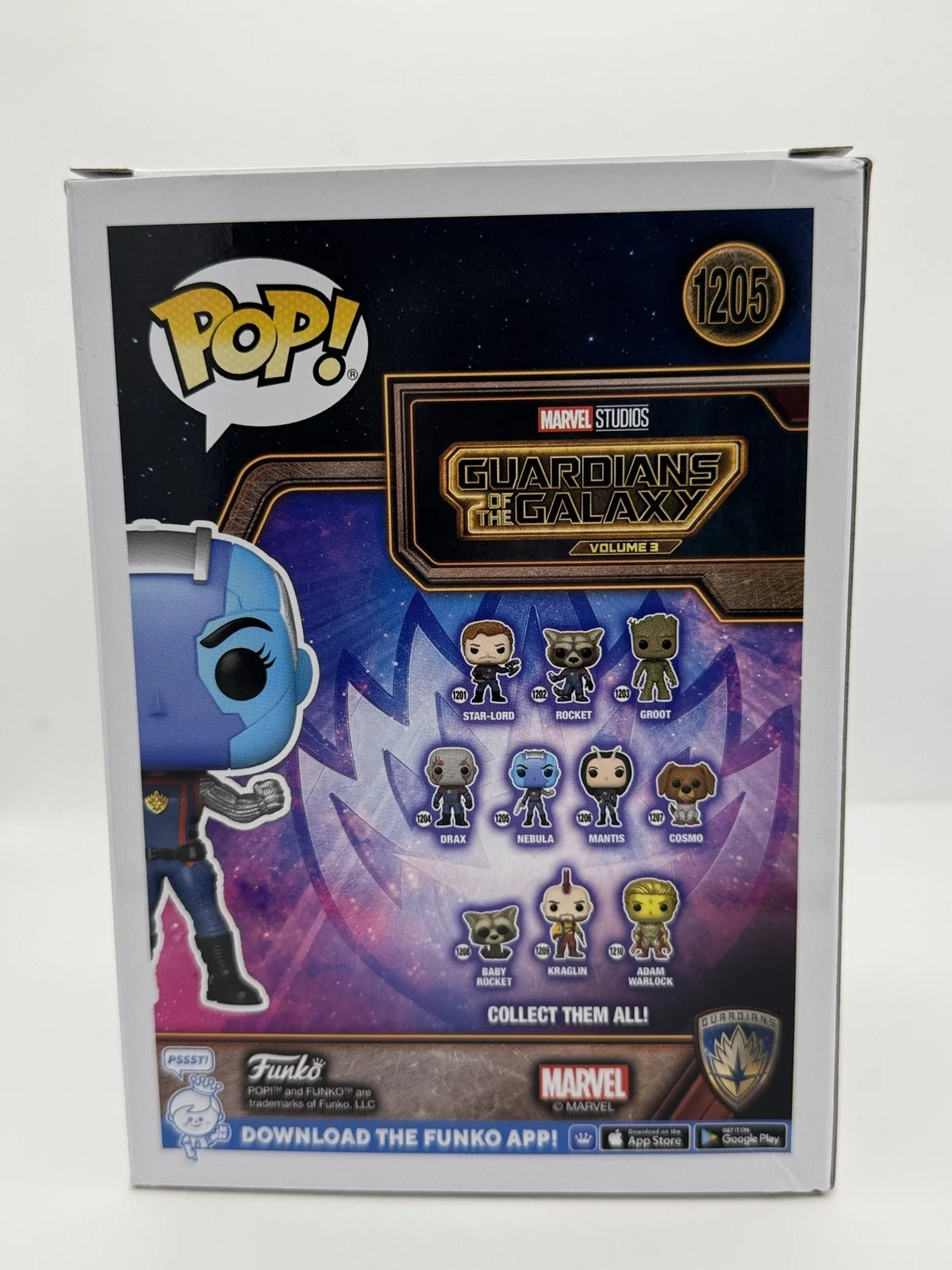 Karen Gillan — Karen Gillan "Guardians of the Galaxy" AUTOGRAPH Signed 'Nebula' 1205 Funko Pop, изображение 4
