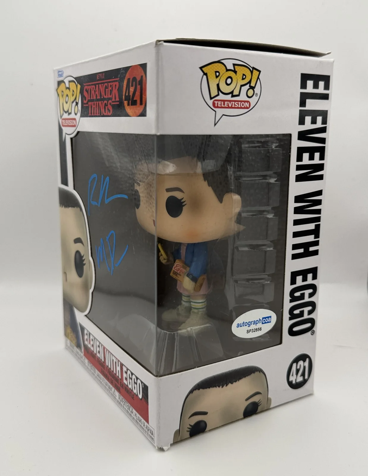 Matt Duffer, Ross Duffer — Ross & Matt Duffer "Stranger Things" AUTOGRAPH Signed Eleven 421 Funko Pop ACOA, изображение 2