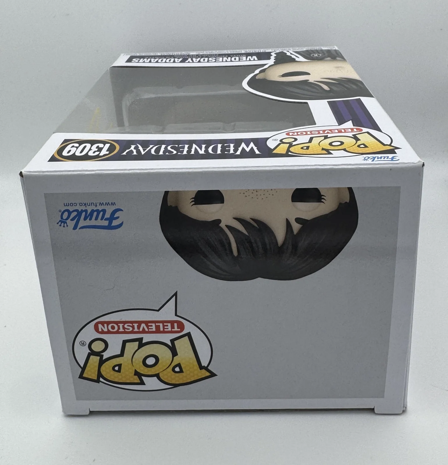 Jenna Ortega — Jenna Ortega "Wednesday" AUTOGRAPH Signed 'Wednesday Addams' 1309 Funko Pop ACOA, image 3