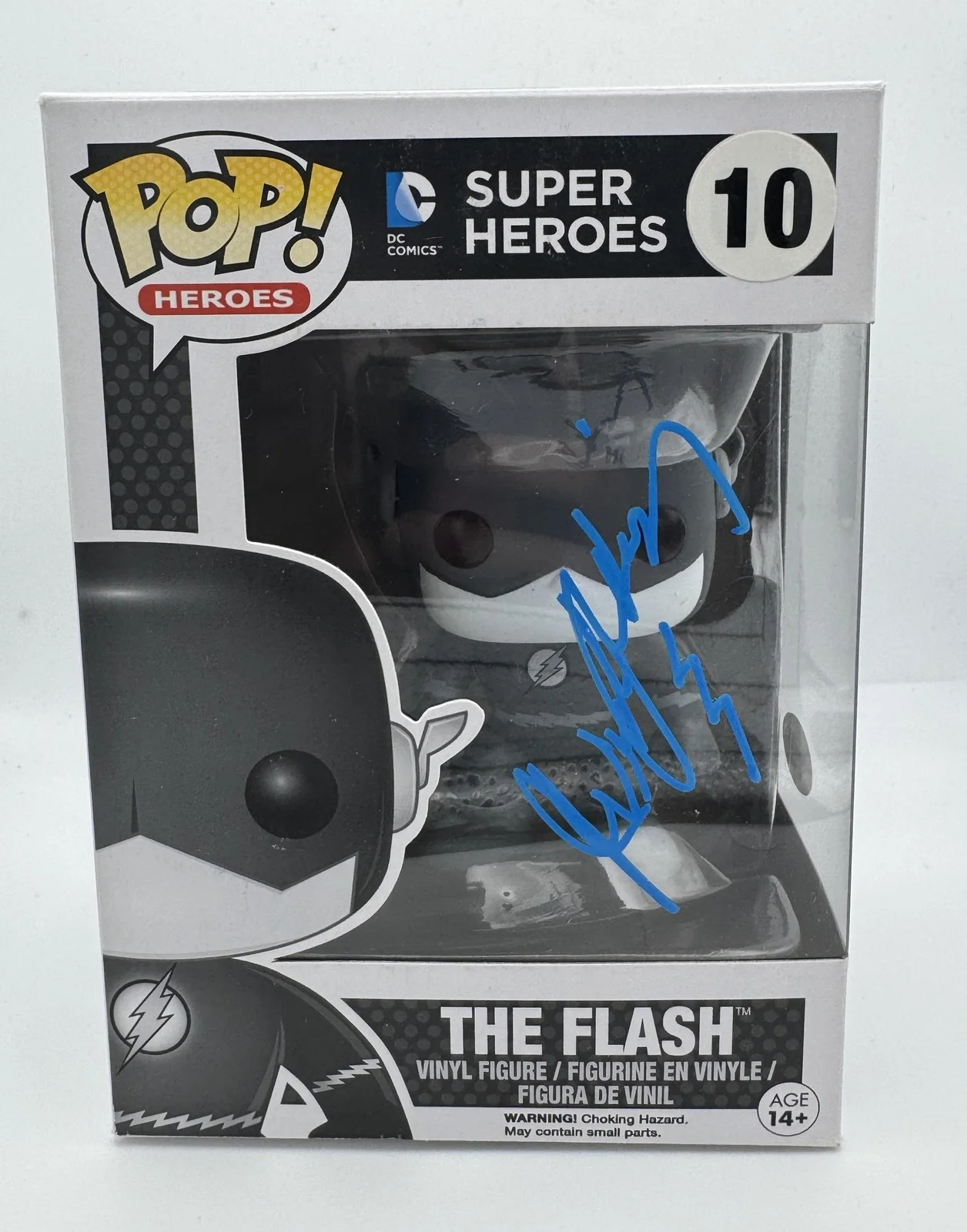 John Wesley Shipp — John Wesley Shipp "The Flash" AUTOGRAPH Signed DC Super Heroes 10 Funko Pop C