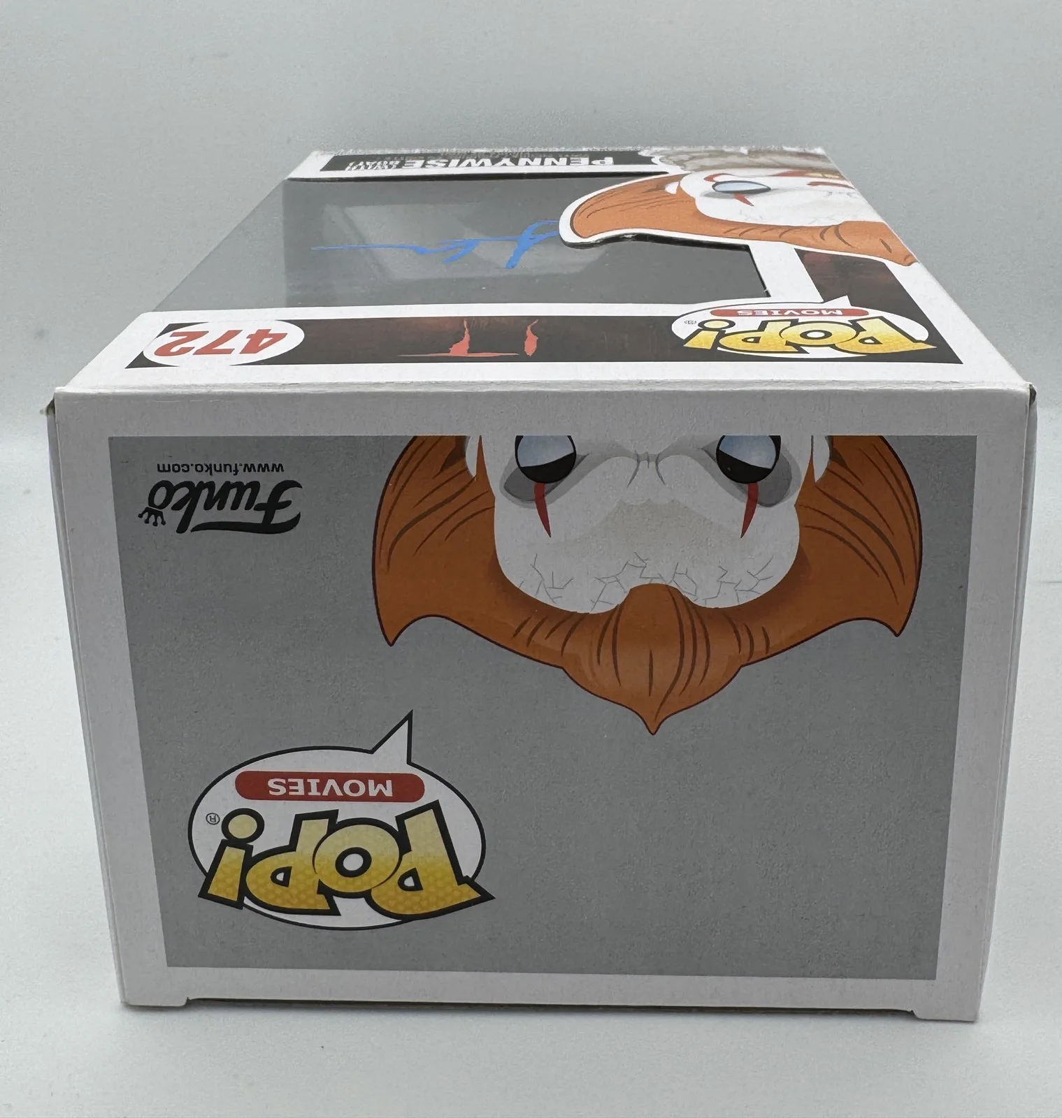 Jaeden Martell — Jaeden Martell "It" AUTOGRAPH Signed 'Pennywise' 472 Funko Pop Vinyl Figure ACOA, image 3
