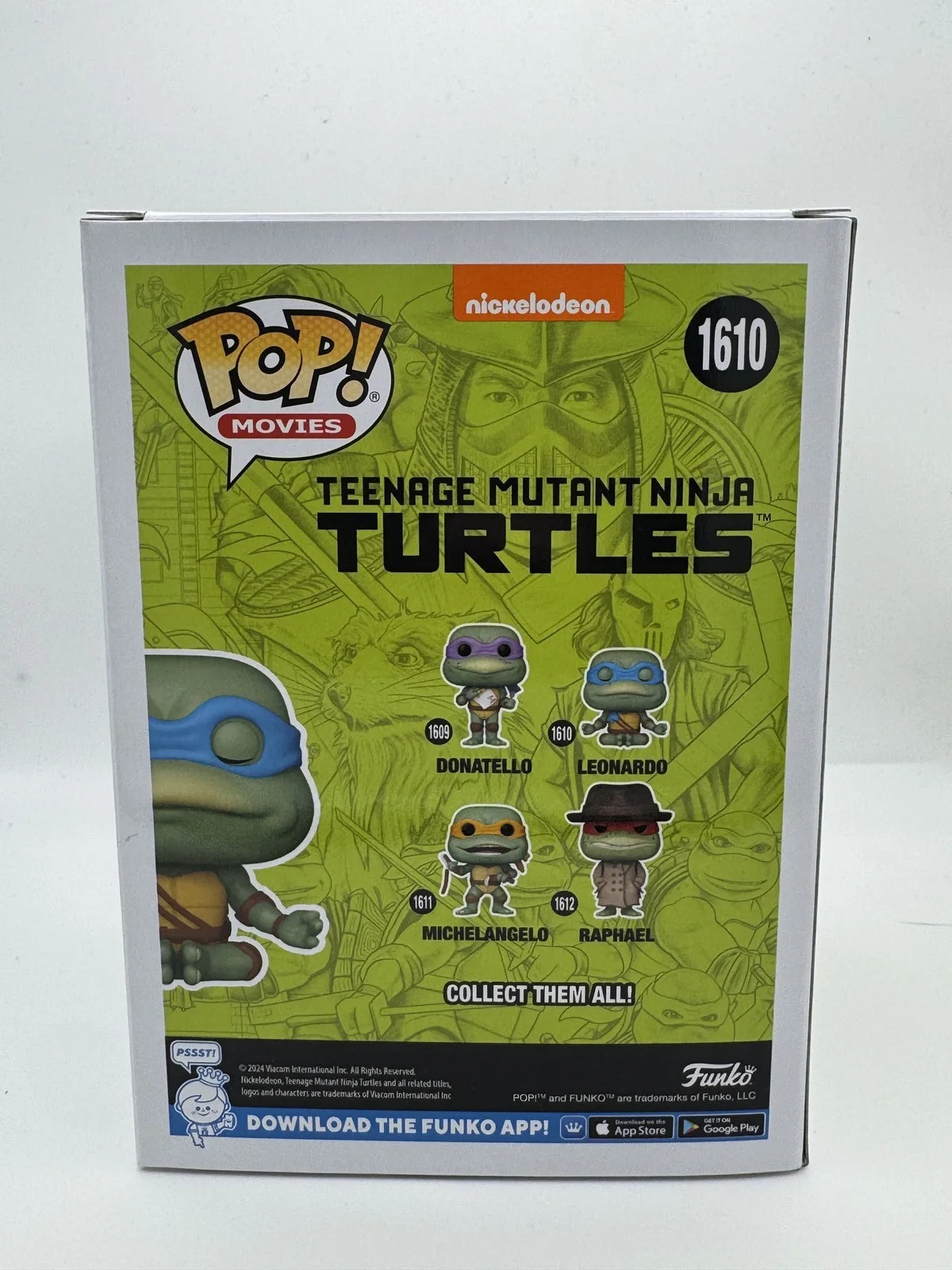 Jason Biggs — Jason Biggs "Teenage Mutant Ninja Turtles" SIGNED Leonardo 1610 Funko Pop C ACOA, изображение 4