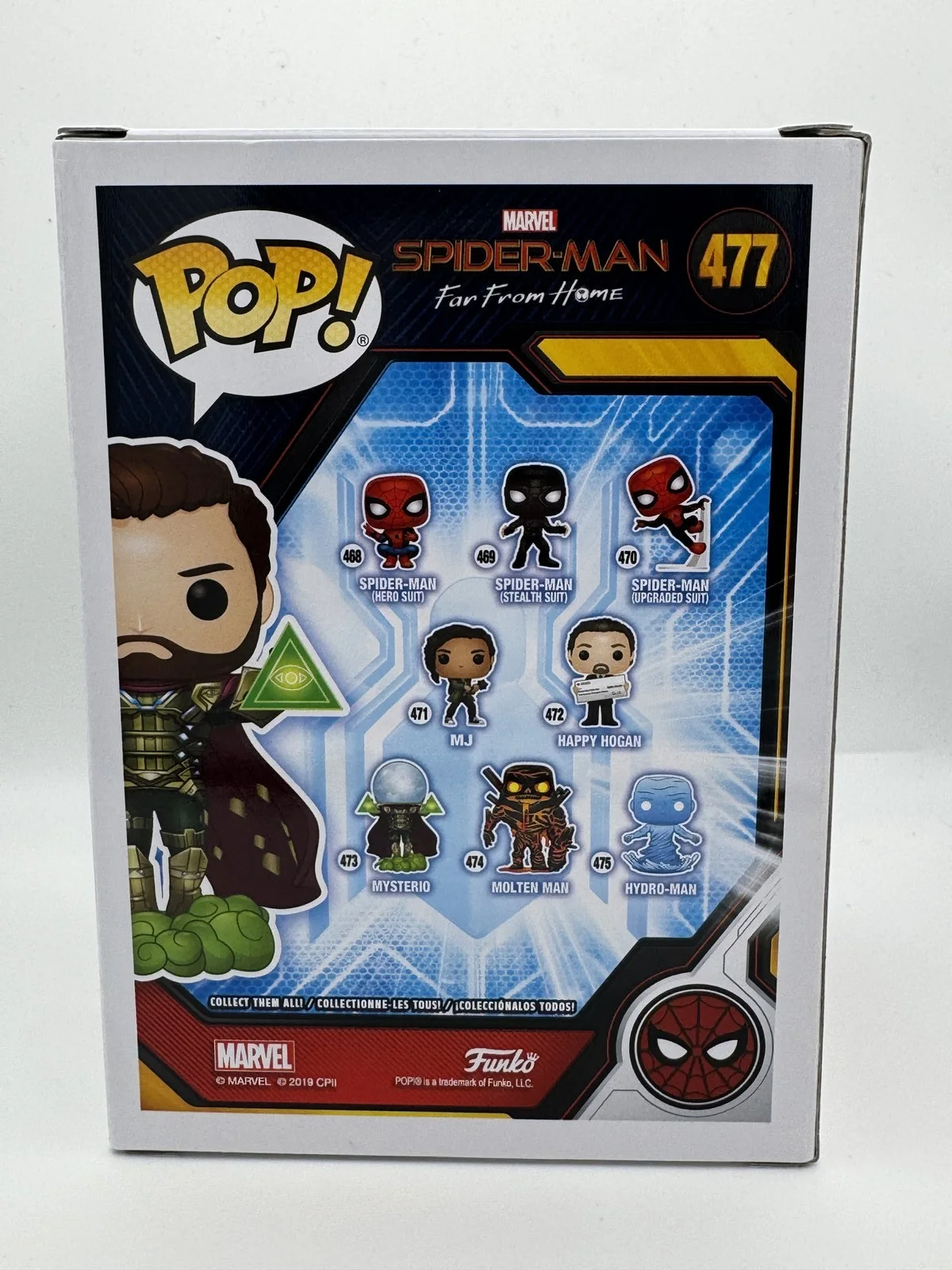 Jake Gyllenhaal — Jake Gyllenhaal "Spider-Man: Far From Home" SIGNED 'Mysterio' 477 Funko Pop B, image 4