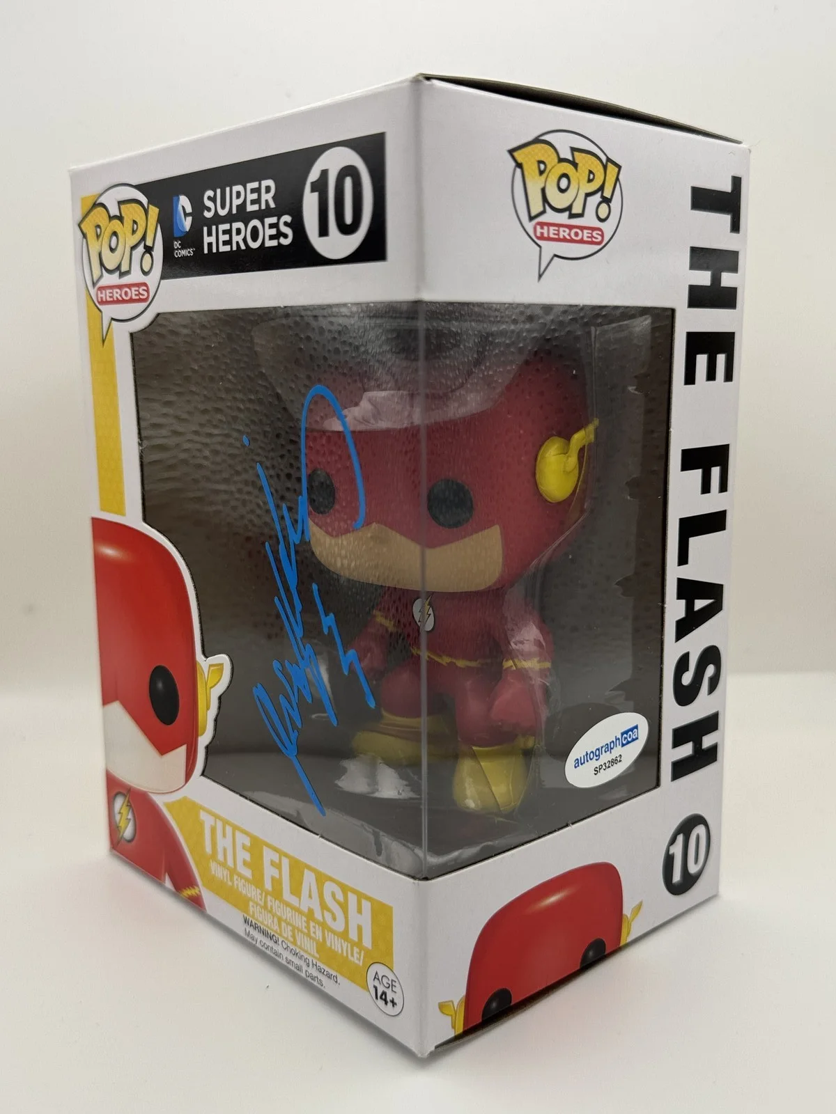 John Wesley Shipp — John Wesley Shipp "The Flash" AUTOGRAPH Signed DC Super Heroes 10 Funko Pop B, изображение 2