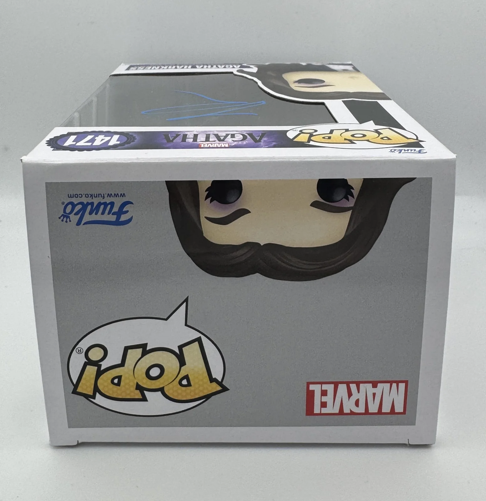 Kathryn Hahn — Kathryn Hahn "Agatha All Along" SIGNED 'Agatha Harkness' 1471 Funko Pop ACOA, изображение 3
