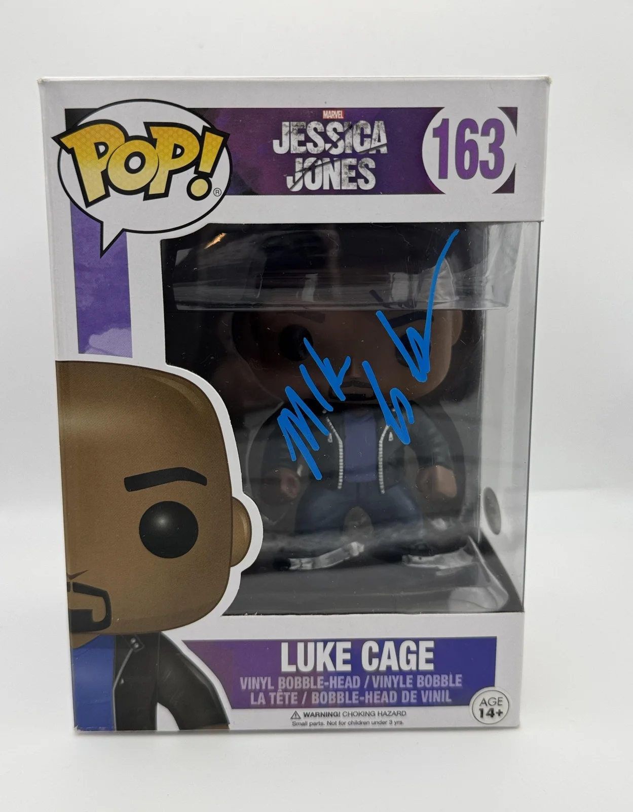 Mike Colter — Mike Colter "Jessica Jones" AUTOGRAPH Signed 'Luke Cage' 163 Funko Pop ACOA
