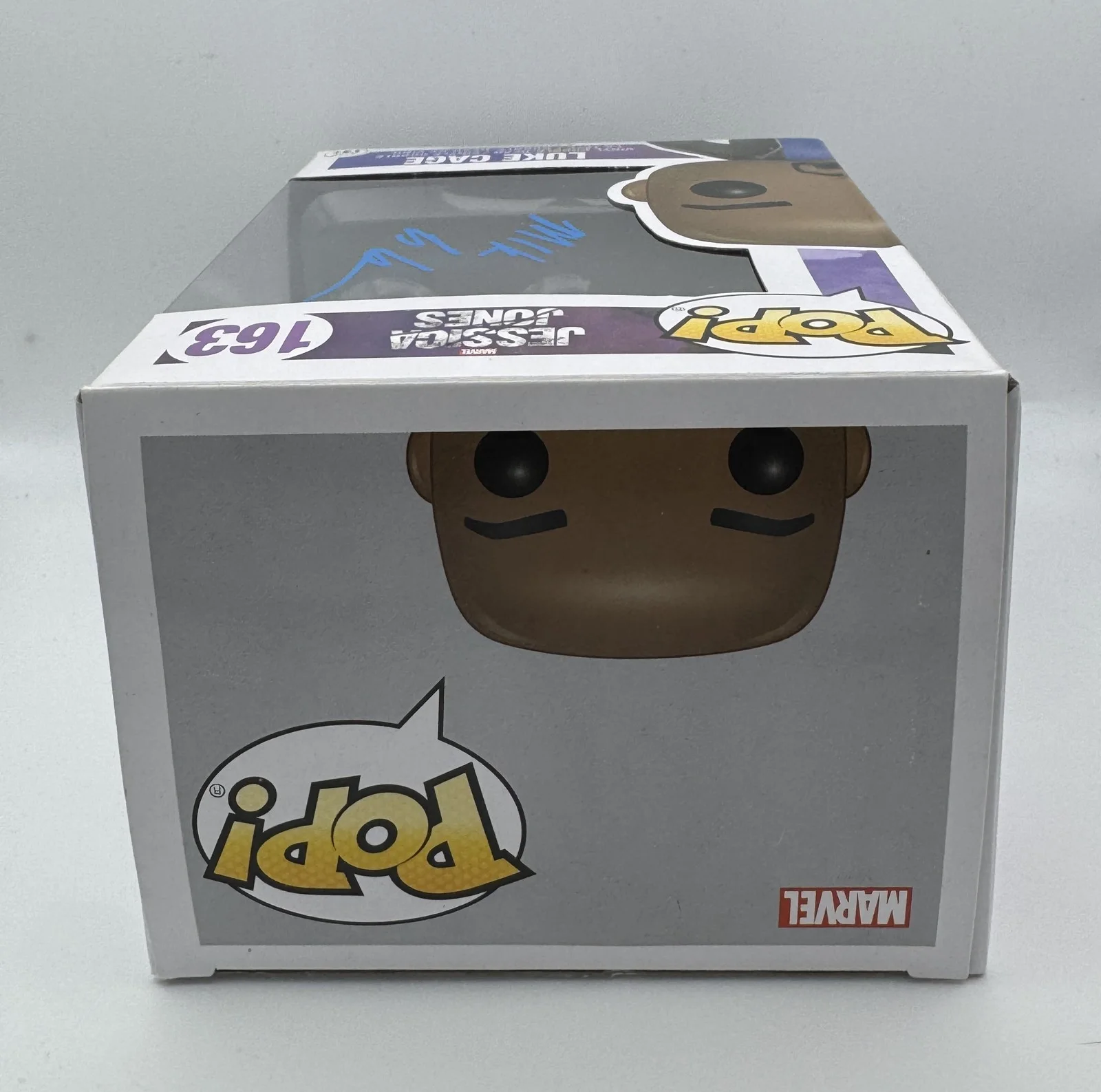 Mike Colter — Mike Colter "Jessica Jones" AUTOGRAPH Signed 'Luke Cage' 163 Funko Pop ACOA, image 3