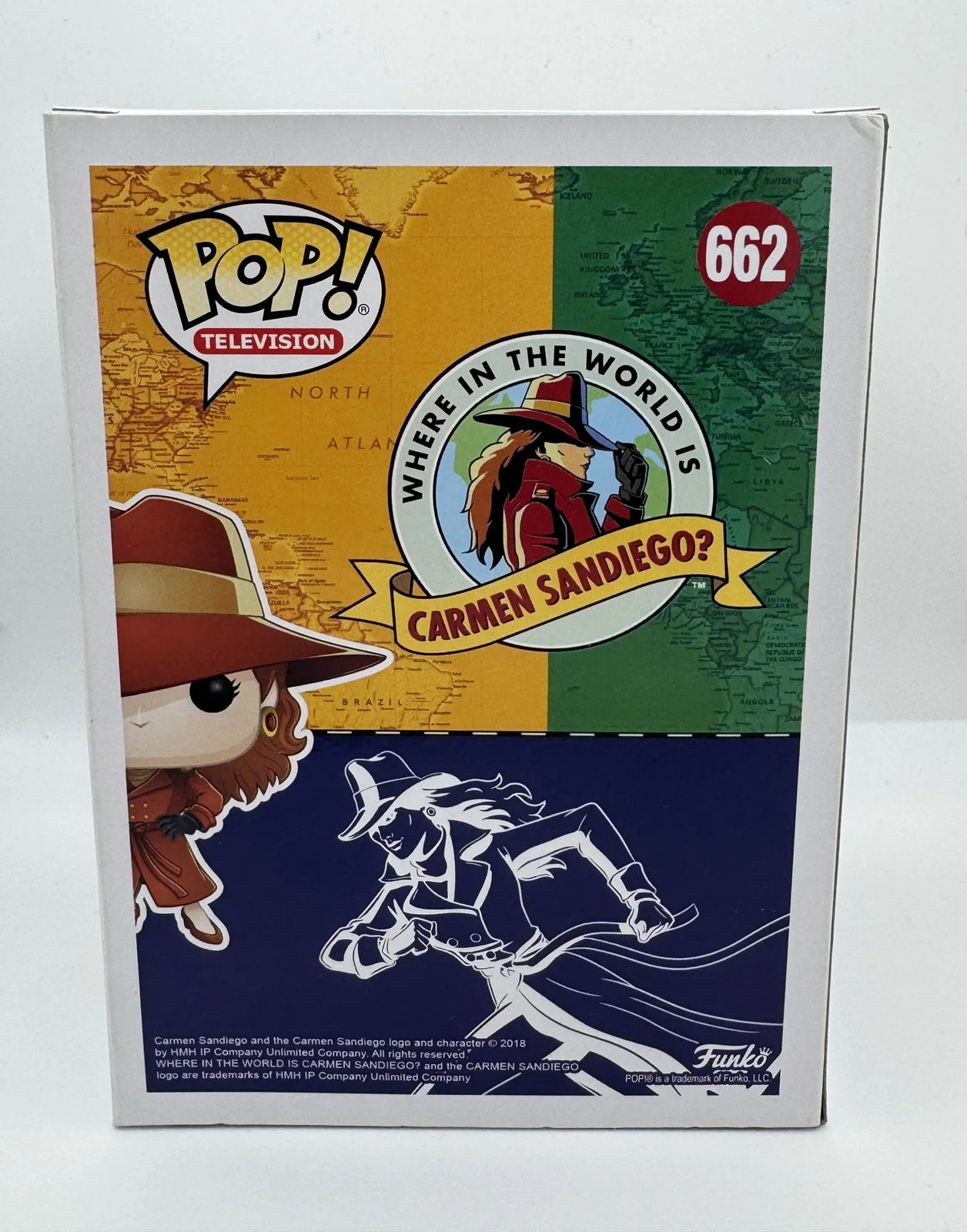 Gina Rodriguez — Gina Rodriguez "Carmen Sandiego" AUTOGRAPH Signed 662 Funko Pop Figure ACOA, image 4