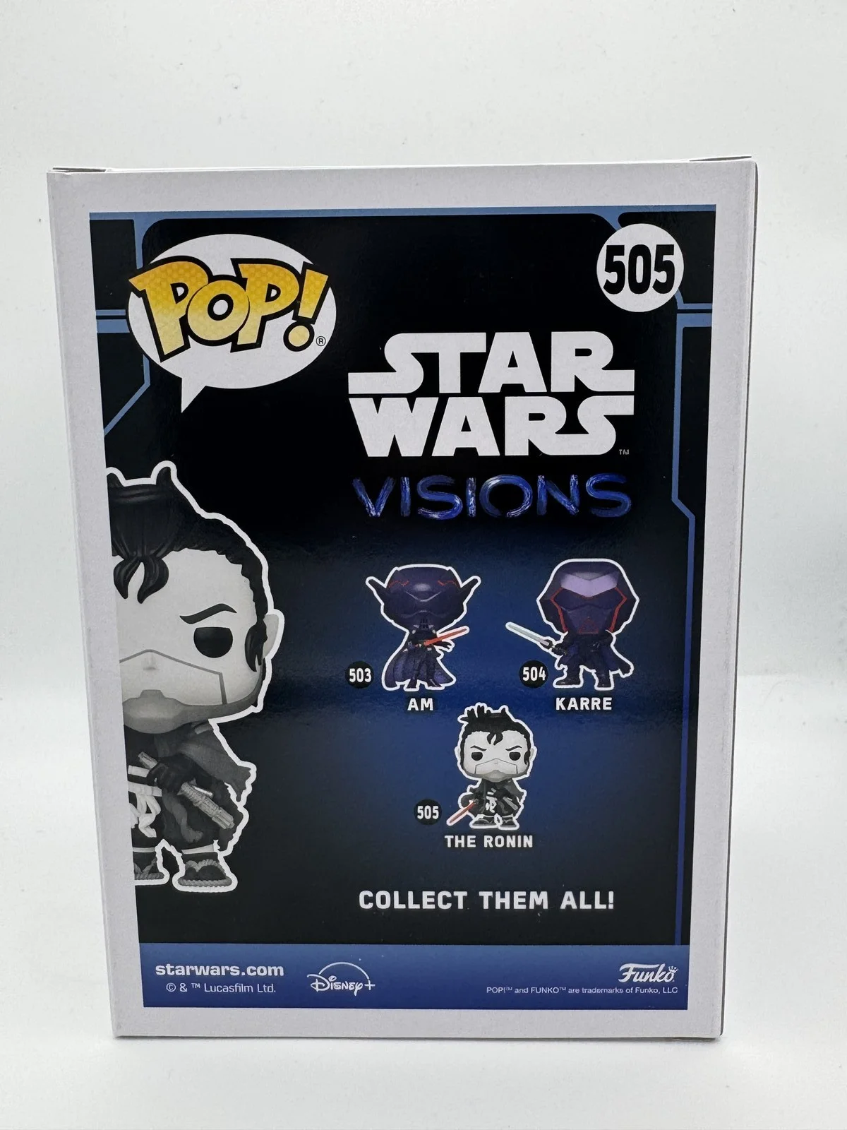 Brian Tee — Brian Tee "Star Wars: Visions" AUTOGRAPH Signed 'The Ronin' 505 Funko Pop B ACOA, image 4