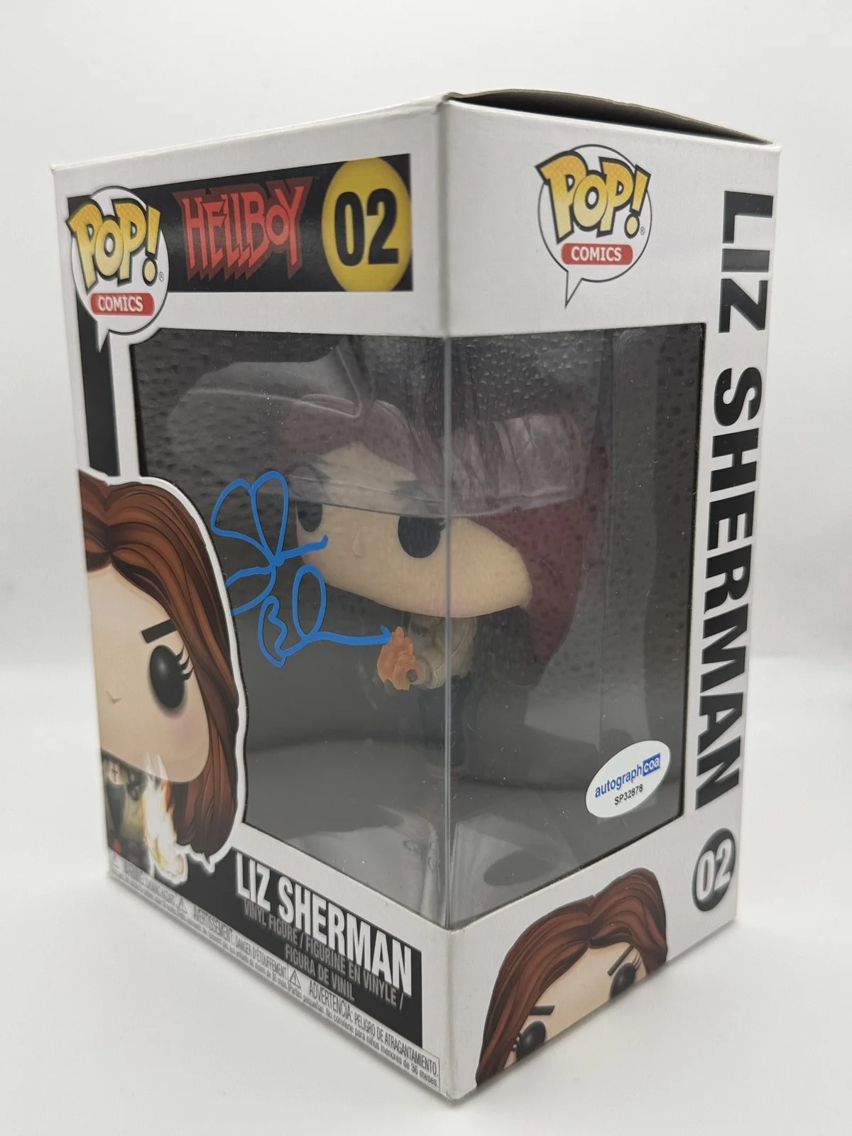 Selma Blair — Selma Blair "Hellboy" AUTOGRAPH Signedd 'Liz Sherman' 02 Funko Pop Figure ACOA