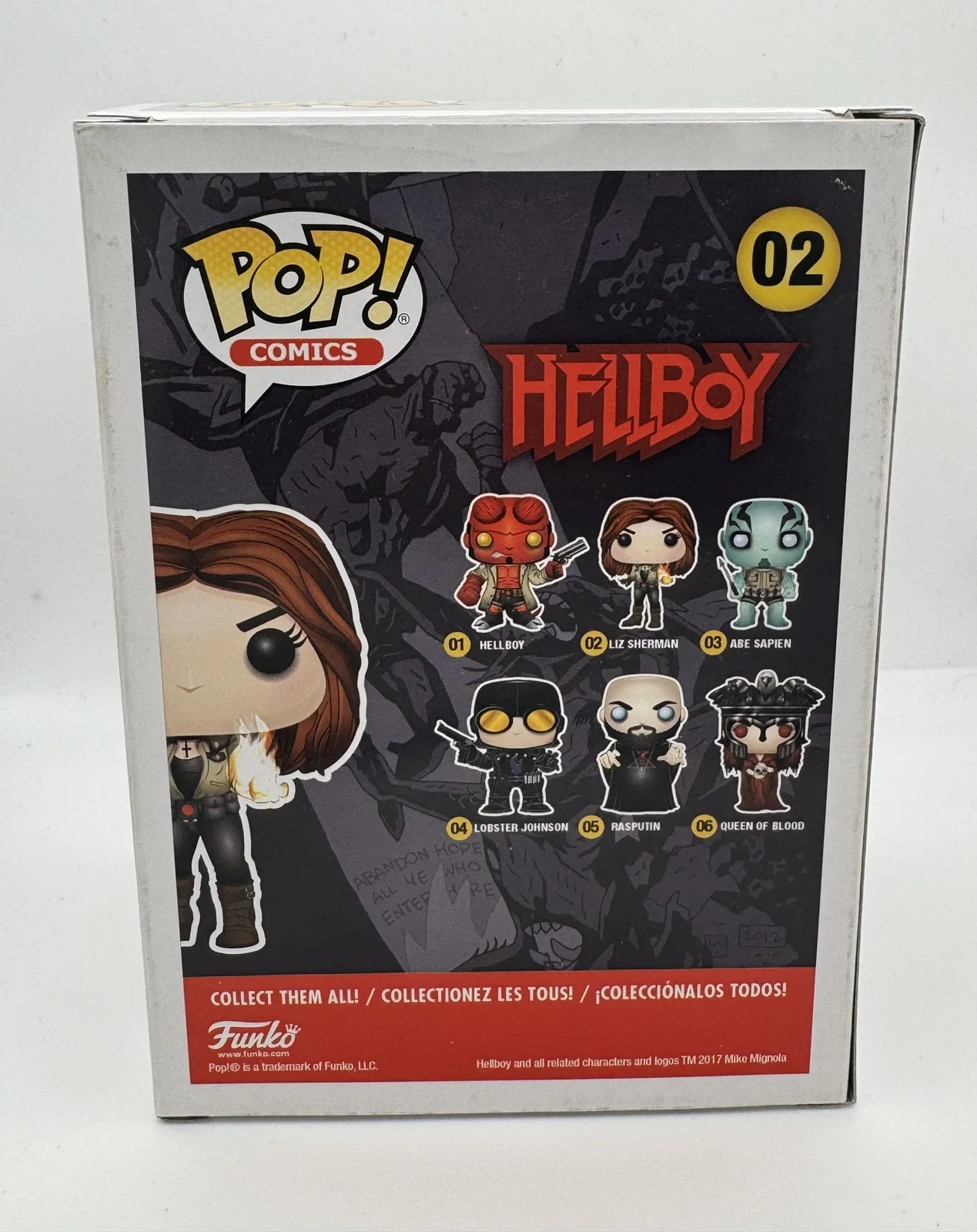 Selma Blair — Selma Blair "Hellboy" AUTOGRAPH Signedd 'Liz Sherman' 02 Funko Pop Figure ACOA, изображение 4