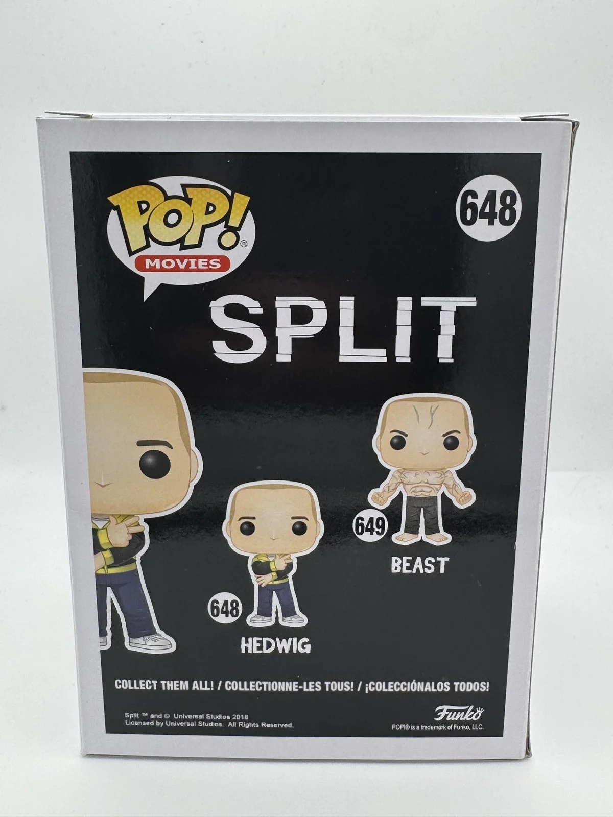 James McAvoy — James McAvoy "Split" AUTOGRAPH Signed 'Hedwig' 648 Funko Pop Vinyl Figure ACOA, image 4