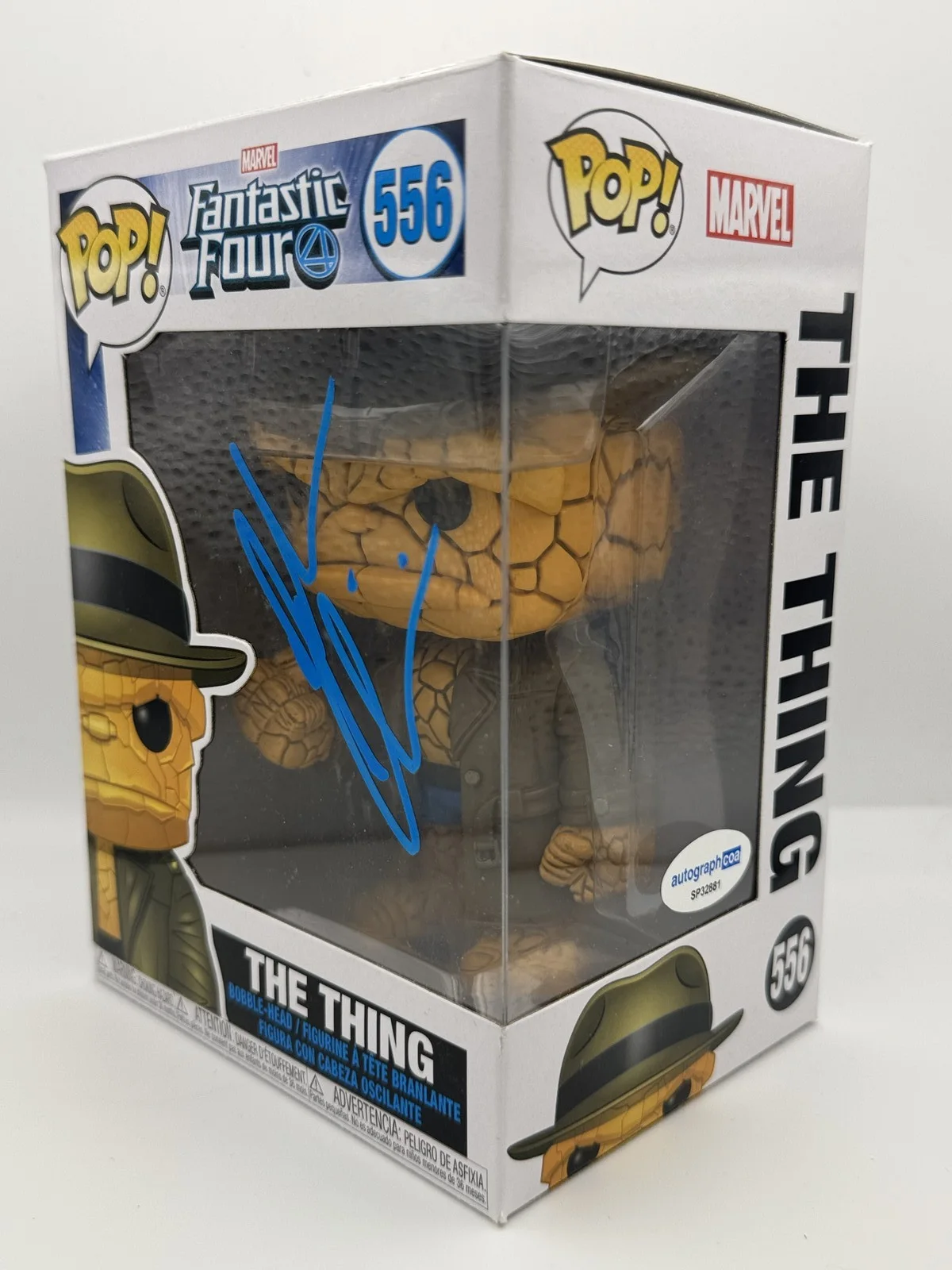 Michael Chiklis — マイケル・チクリス「ファンタスティック・フォー」サイン入り「The Thing」556 Funko Pop ACOA, image 2