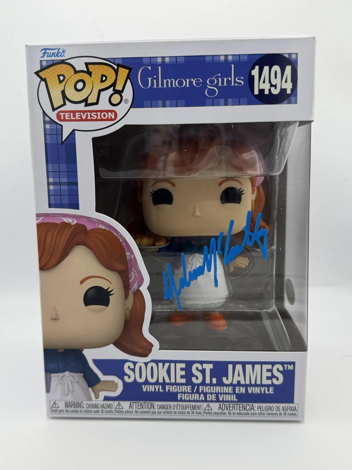 Melissa McCarthy — Melissa McCarthy "Gilmore Girls" SIGNED 'Sookie St. James' 1494 Funko Pop B ACOA, image 2