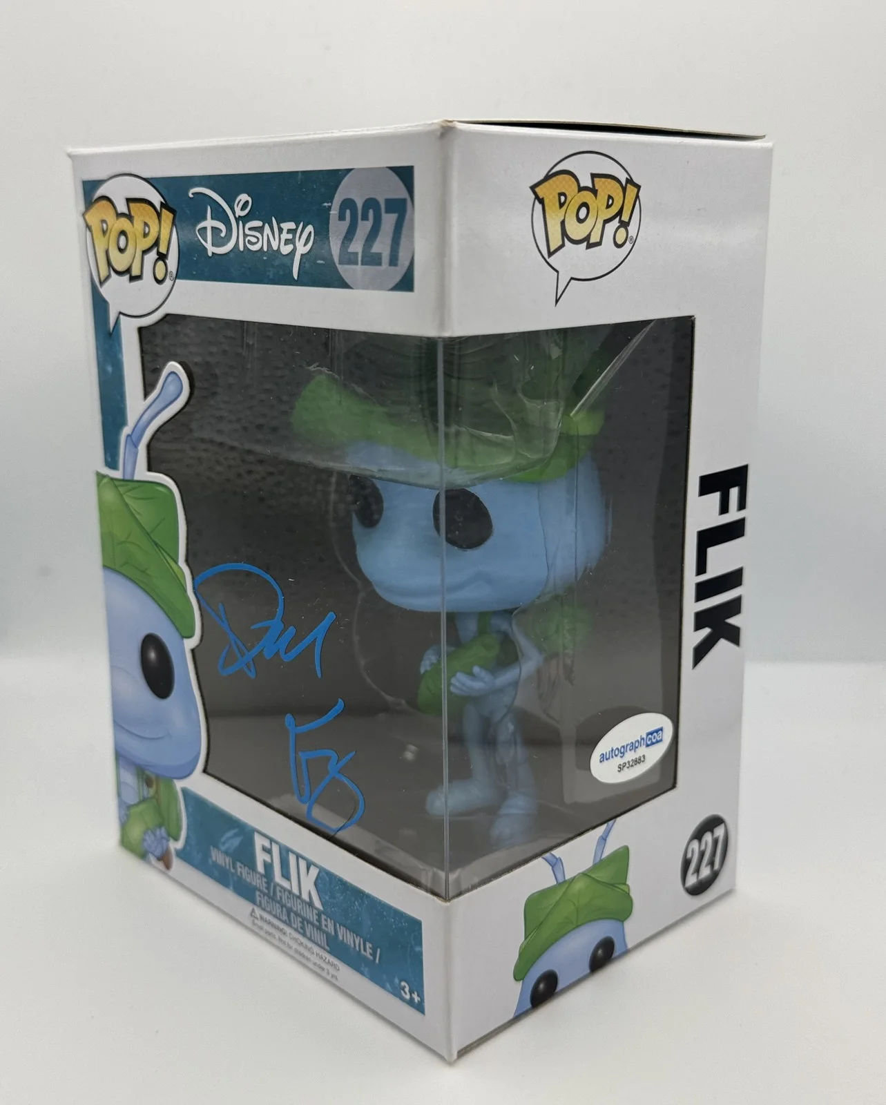 Dave Foley — Dave Foley "A Bug's Life" AUTOGRAPH Signed 'Flik' 227 Funko Pop Figure C ACOA, image 2