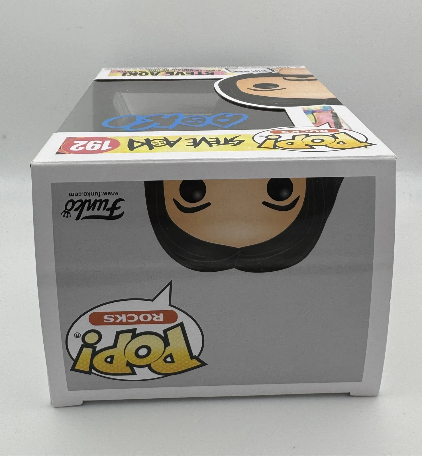 Steve Aoki — Steve Aoki AUTOGRAPH Signed DJ Rocks EDM 192 Funko Pop Vinyl Figure B ACOA, изображение 3