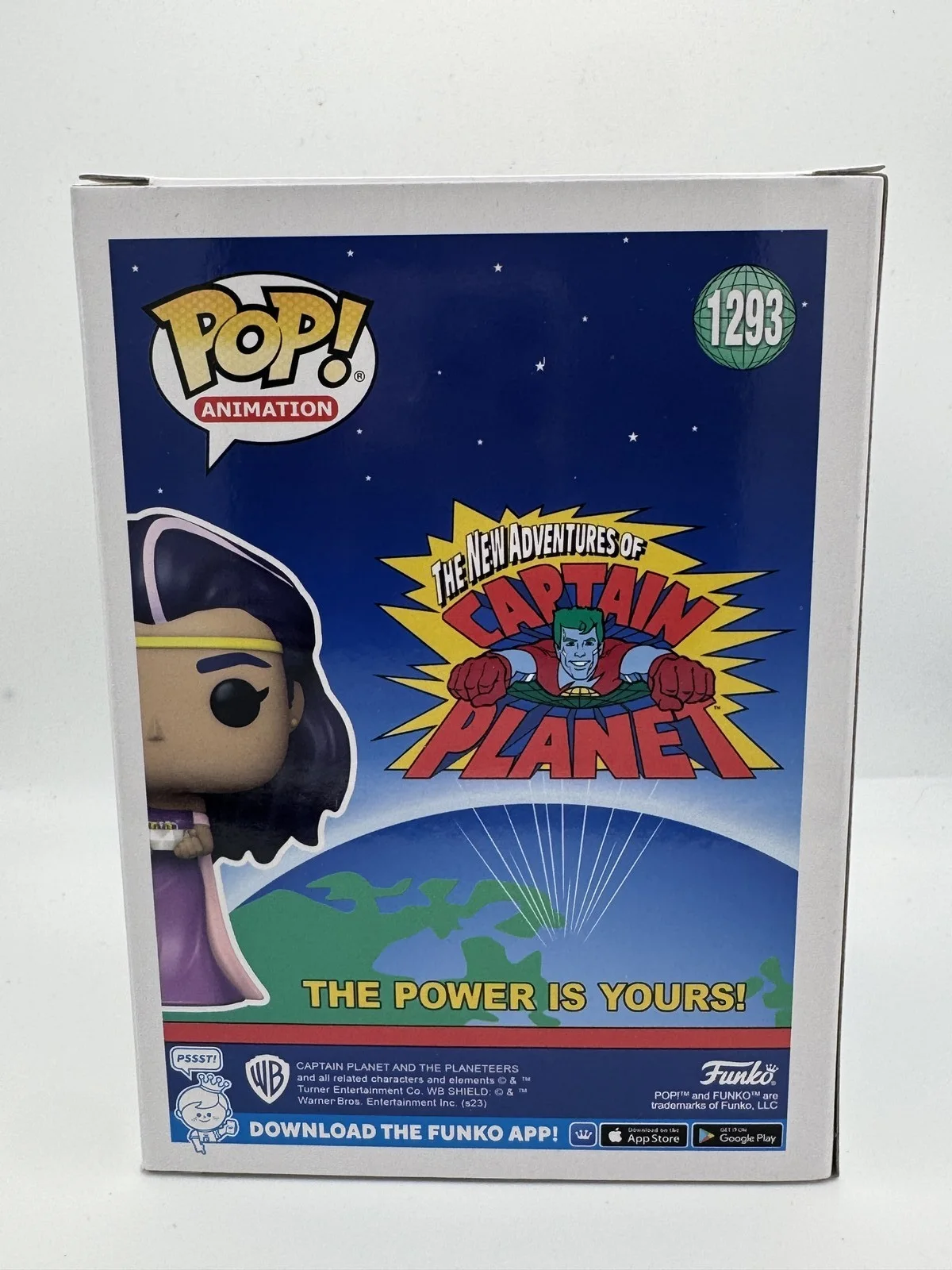 Whoopi Goldberg — Whoopi Goldberg "Captain Planet and the Planeteers" SIGNED 'Gaia' Funko Pop ACOA, изображение 4