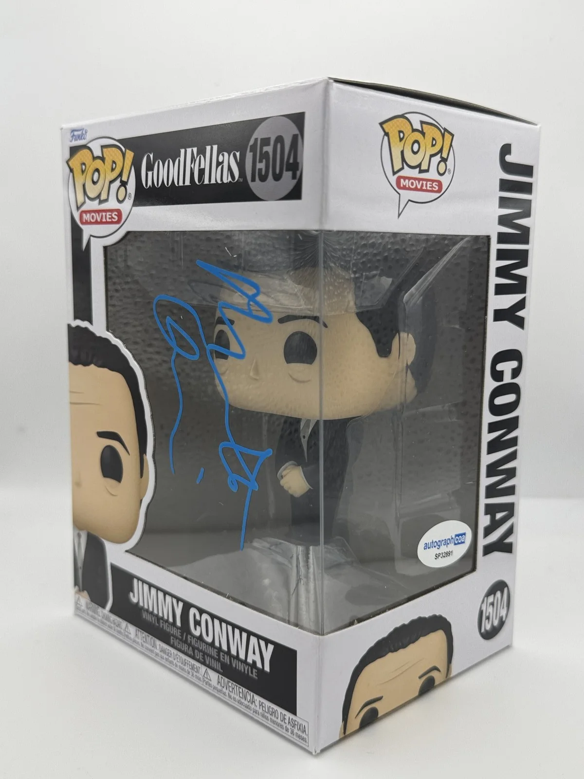 Robert De Niro — Robert De Niro "Goodfellas" AUTOGRAPH Signed 'Jimmy Conway' 1504 Funko Pop ACOA, изображение 2