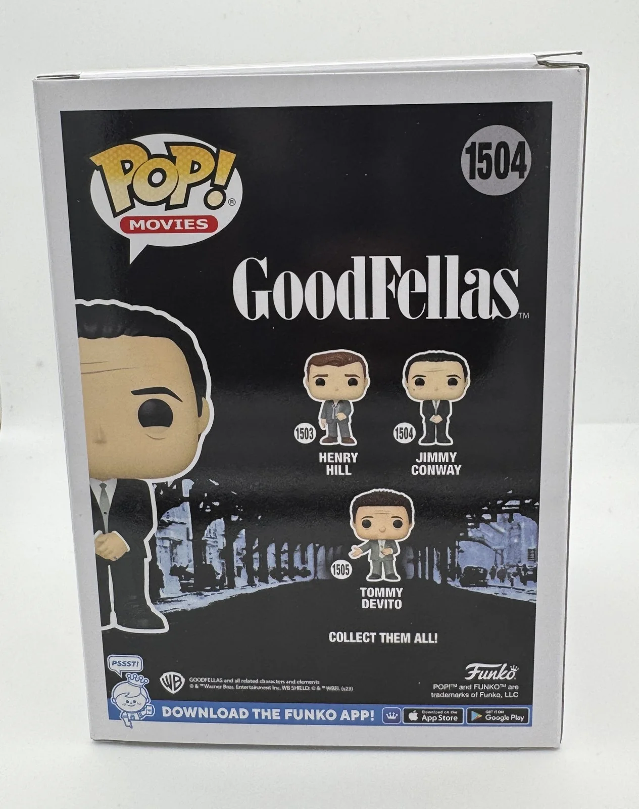 Robert De Niro — Robert De Niro "Goodfellas" AUTOGRAPH Signed 'Jimmy Conway' 1504 Funko Pop ACOA, изображение 4