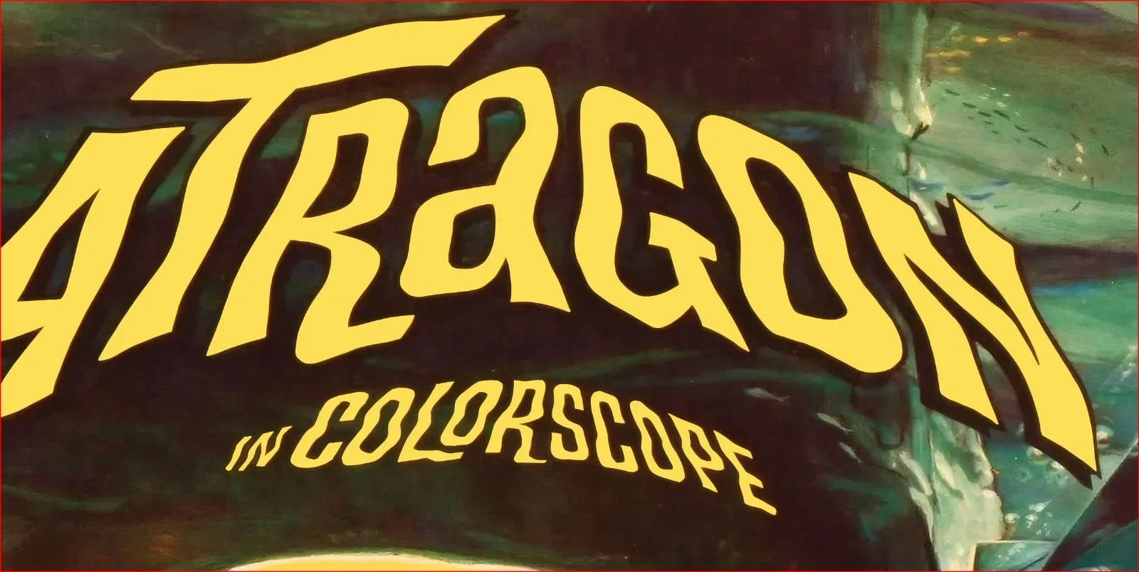 Atragon - 1963 Monster Movie Restored 27.2" x 41" US One Sheet Poster, изображение 5