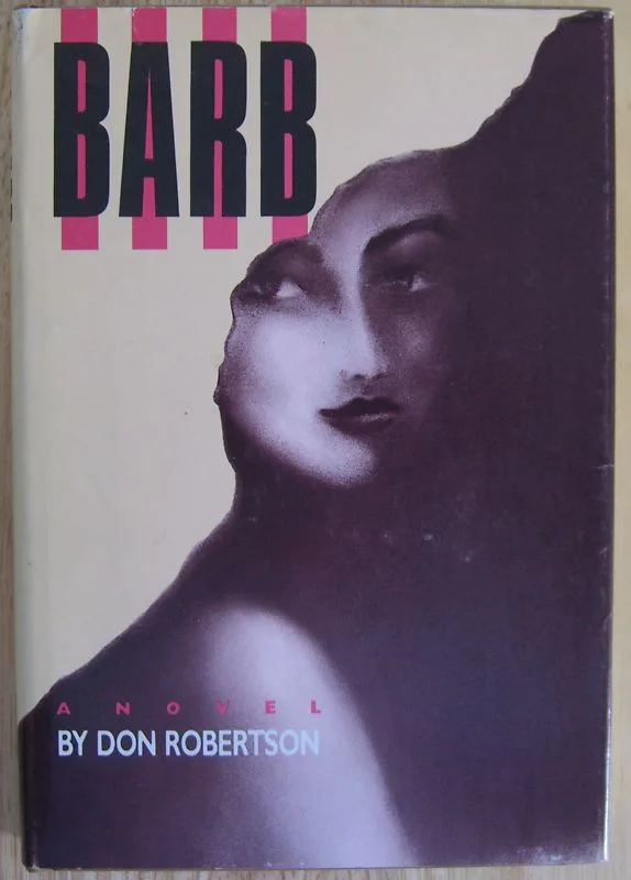 Don Robertson — Don Robertson Autographed Book "Barb" to Dolores Sutton + Signed Sutton Check, image 2