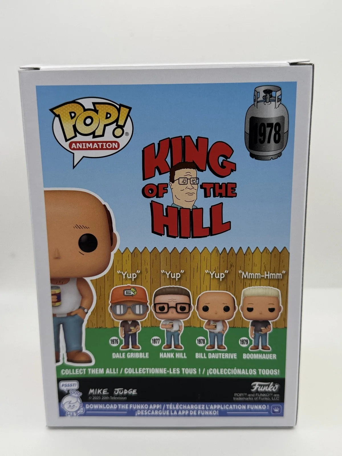 Stephen Root — Stephen Root "King of the Hill" AUTOGRAPH Signed 'Bill Dauterive' 1978 Funko Pop, image 4