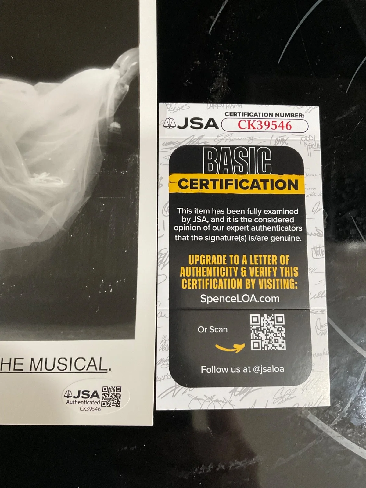 CID Charisse — DECEASED CYD CHARISSE SIGNED 8x10 GRAND HOTEL THE. MUSICAL JSA CK 39546, изображение 3
