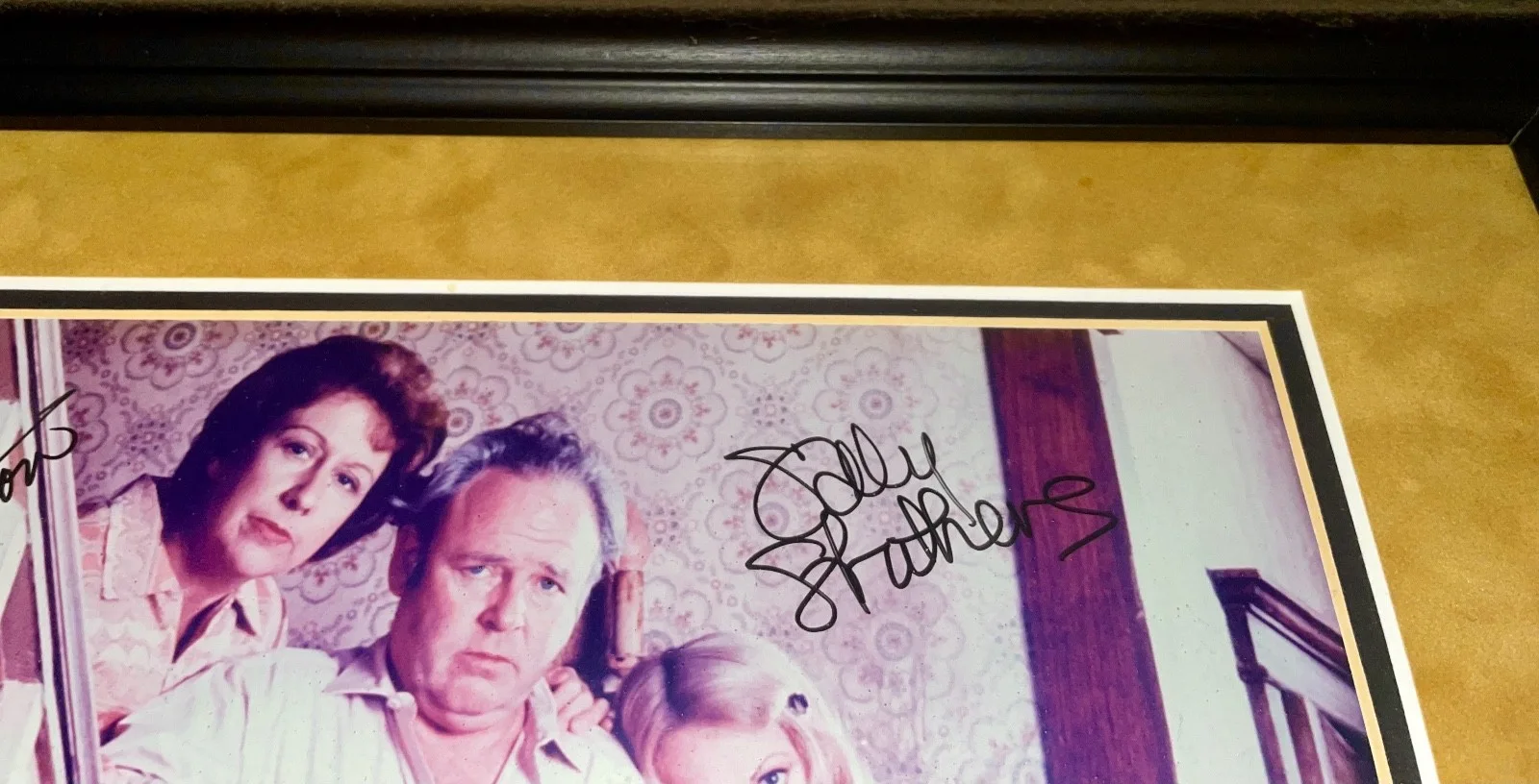Rob Reiner, Carol O Connor, Jean Stapelton, Salley Strutters — Rob Reiner All in the Family Signed Cast Photo Carroll O Connor Jean Stapleton, изображение 5