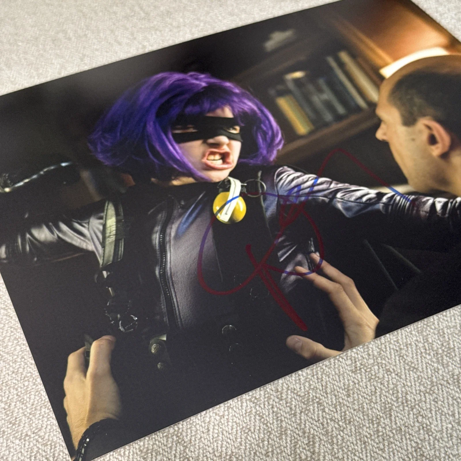 Chloe Grace Moretz — CHLOE GRACE MORETZ KICKASS Movie Autograph Signed 8x10 Photo COA w/COA Hologram, изображение 3