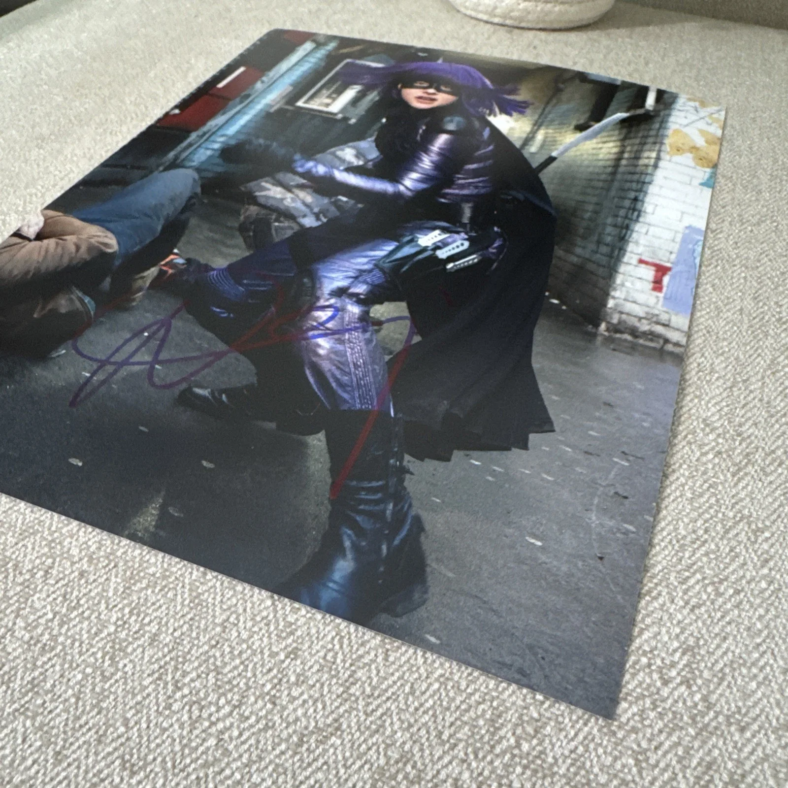 Chloe Grace Moretz — CHLOE GRACE MORETZ KICKASS Movie Autograph Signed 8x10 Photo COA w/COA Hologram, изображение 2