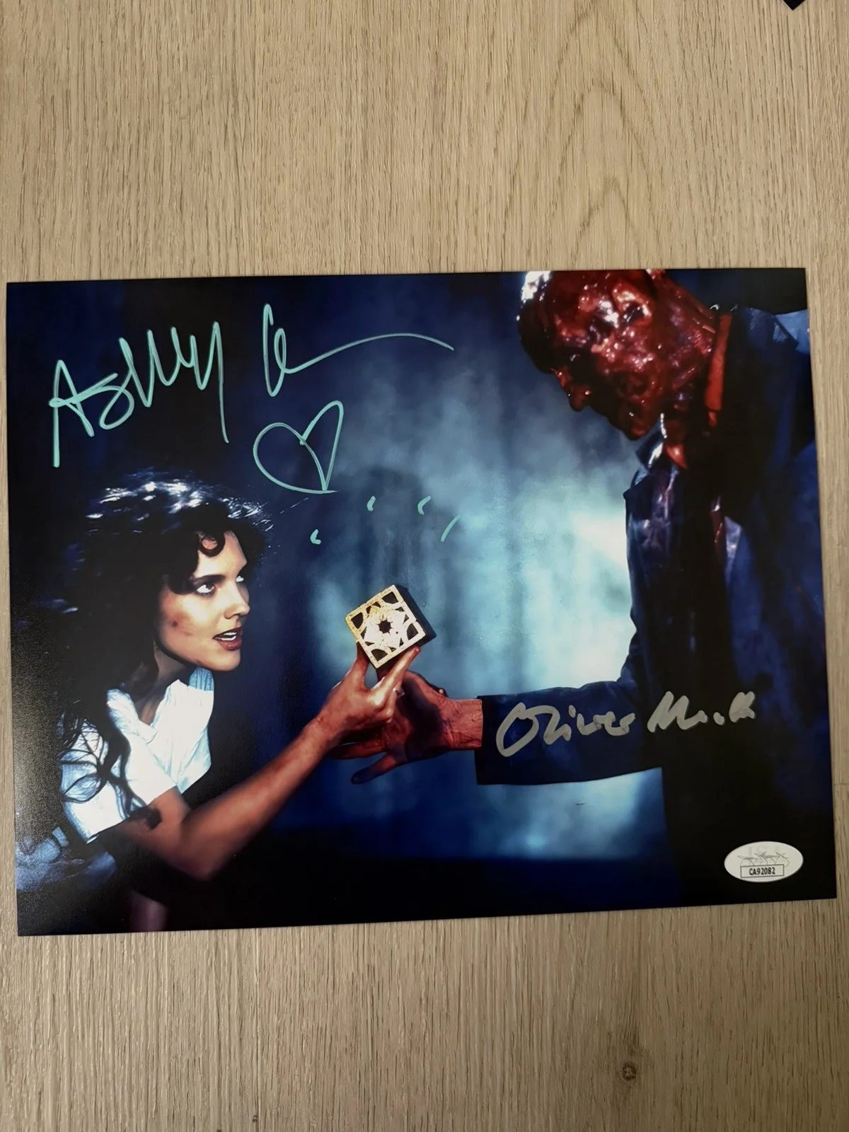 Hellraiser Ashley Laurence Oliver Smith signed 8x10 JSA Authenticated Autograph, image 2